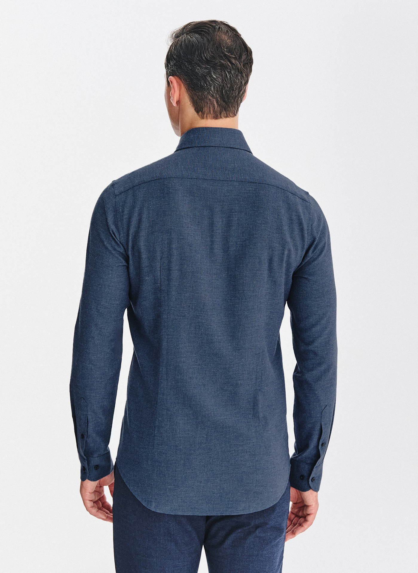 Bawełniana koszula w drobną pepitkę - Pako Lorente