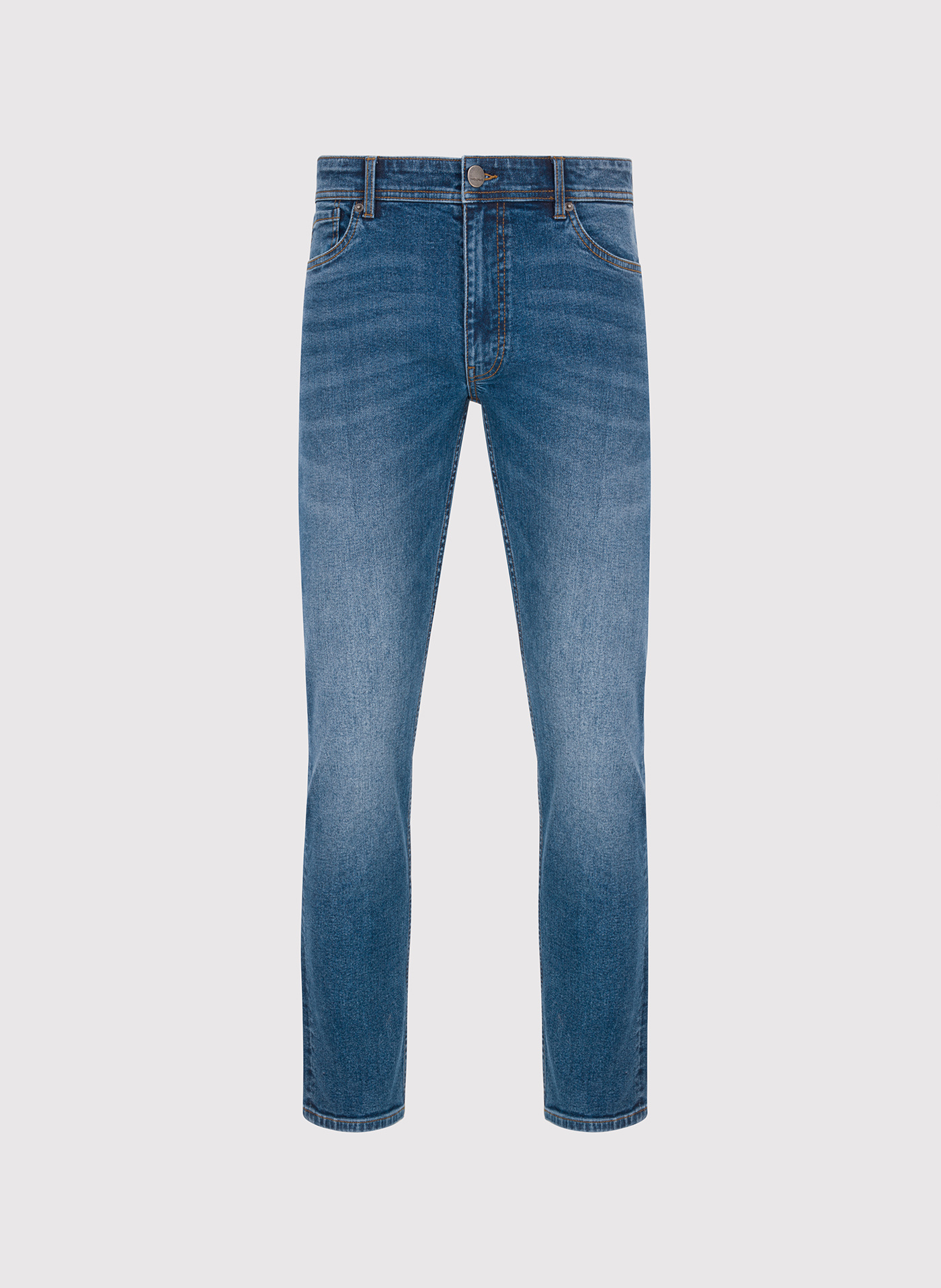 PAKO LORENTE - Granatowe jeansowe spodnie męskie - Pako Lorente