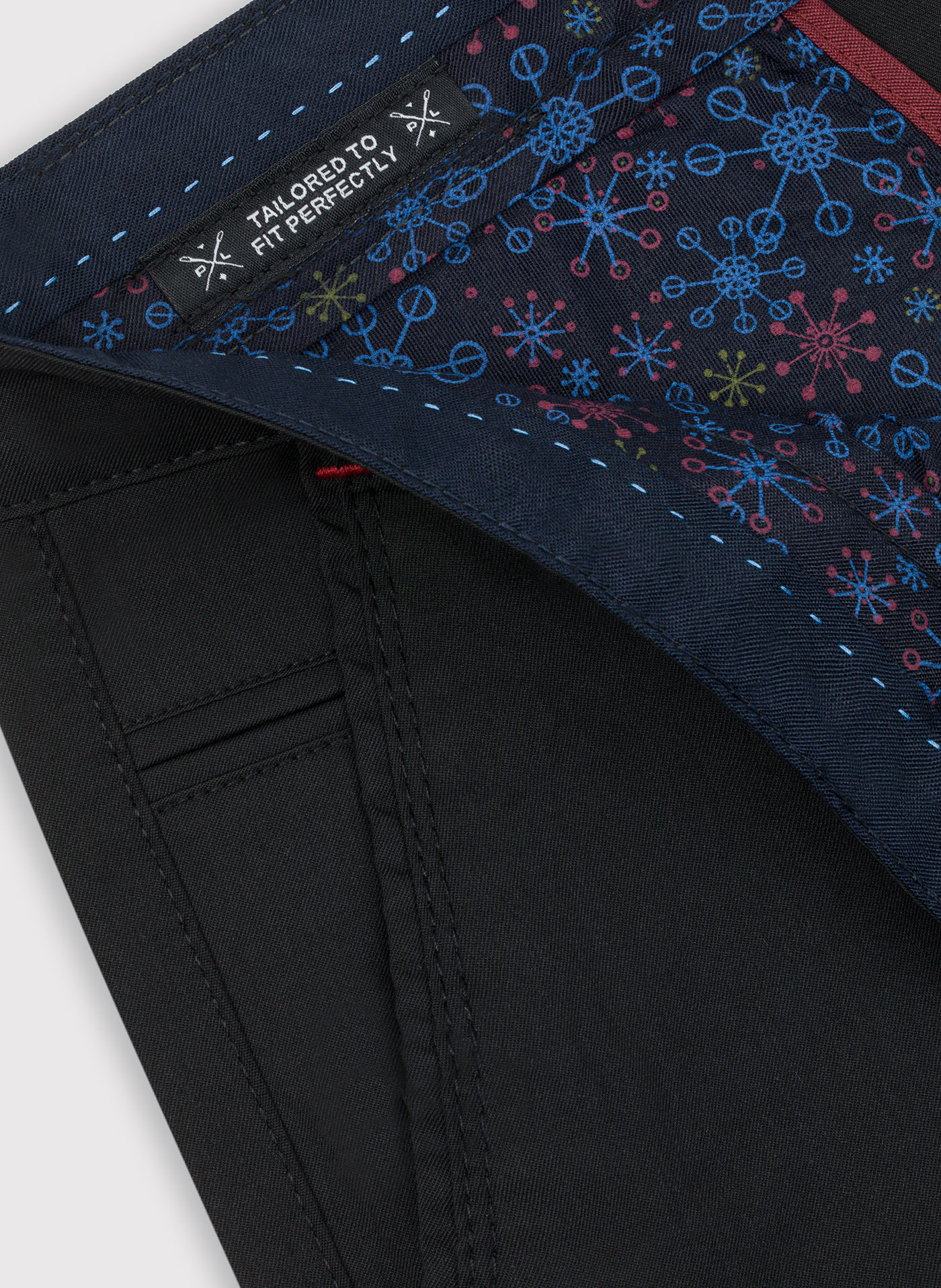 Spodnie męskie czarne P22WF-WX-006-C-S - Pako Lorente