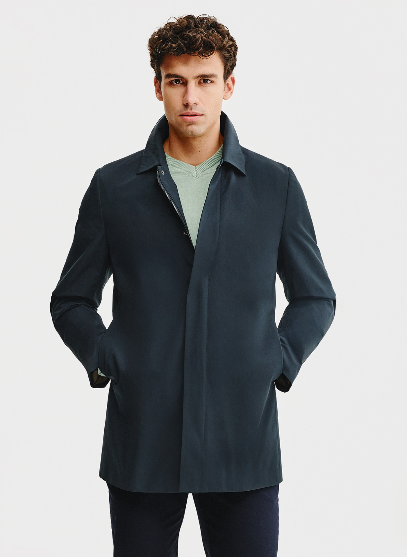 Klasyczny płaszcz męski - Pako Lorente