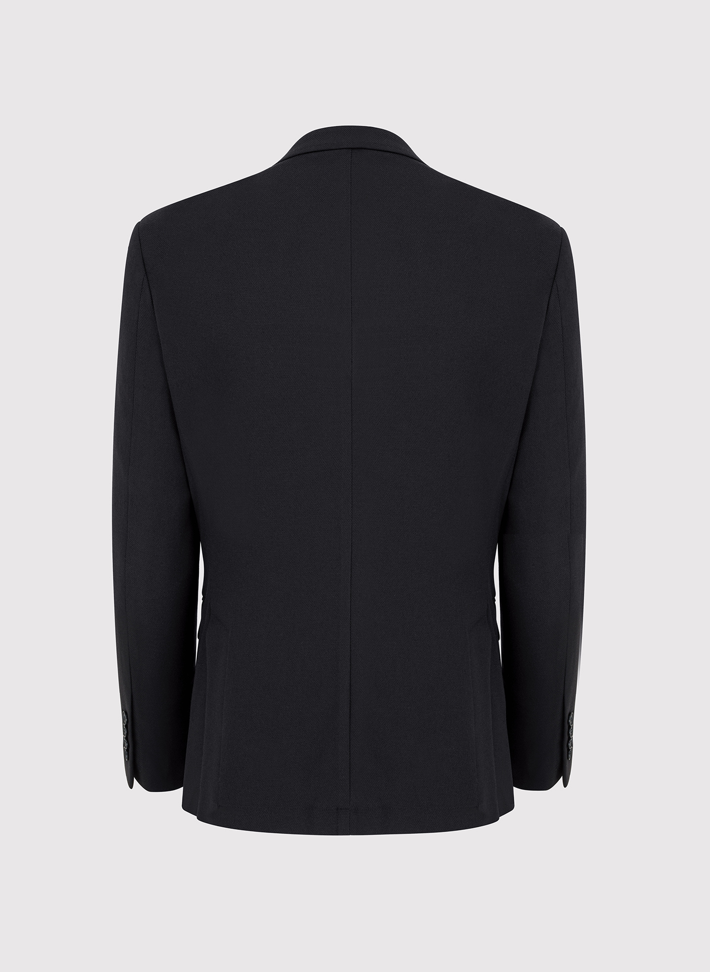 Czarna dwurzędowa marynarka męska - Pako Lorente