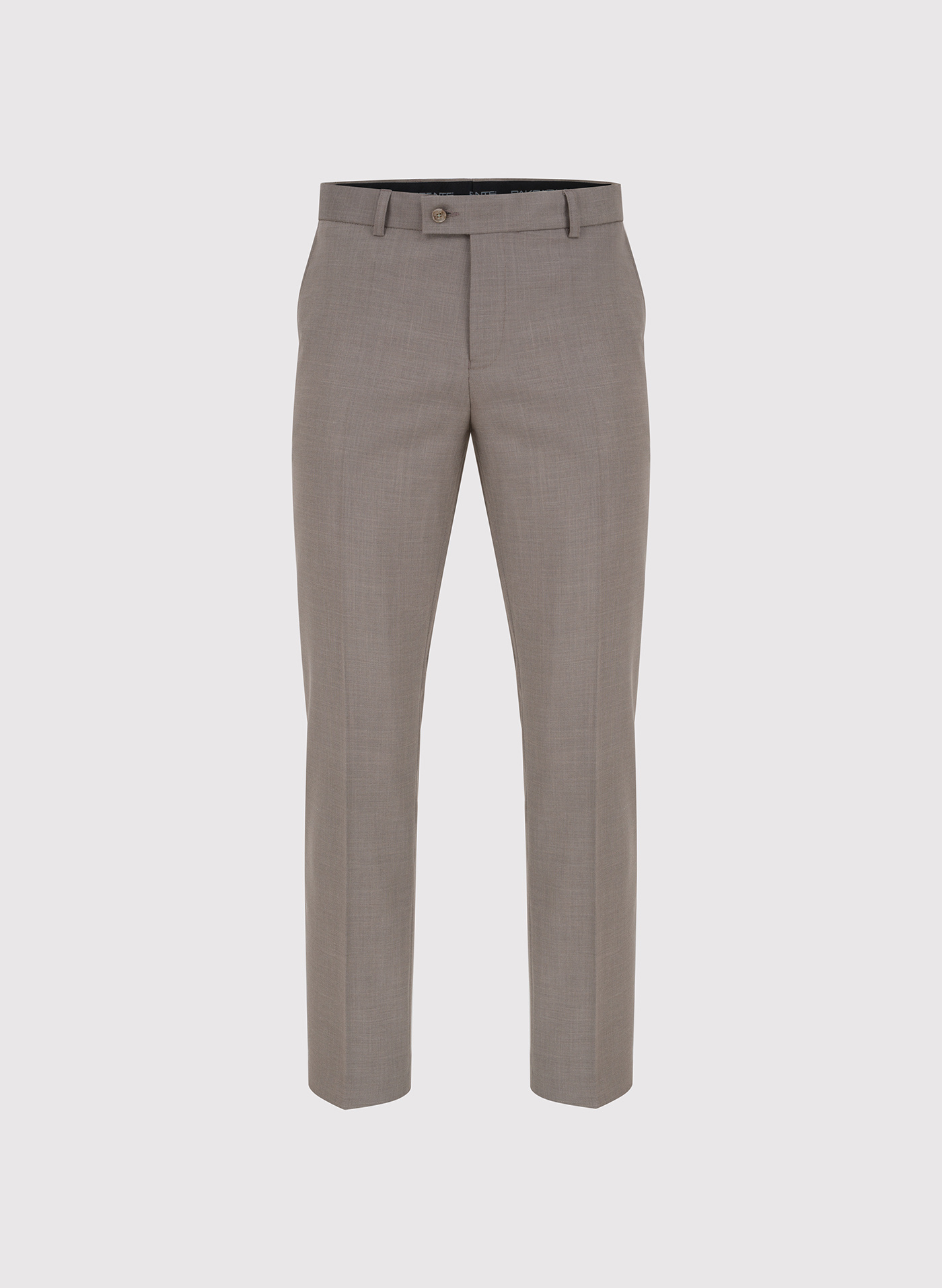 Jasnobrązowe spodnie ganiturowe - Pako Lorente