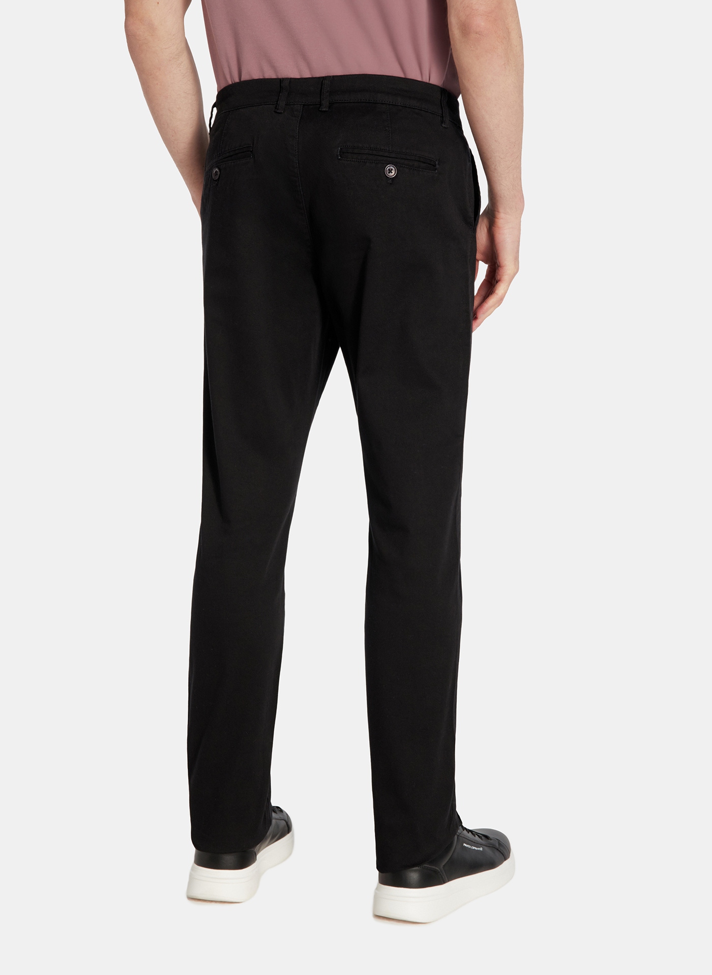 PAKO LORENTE - Czarne spodnie męskie - Pako Lorente