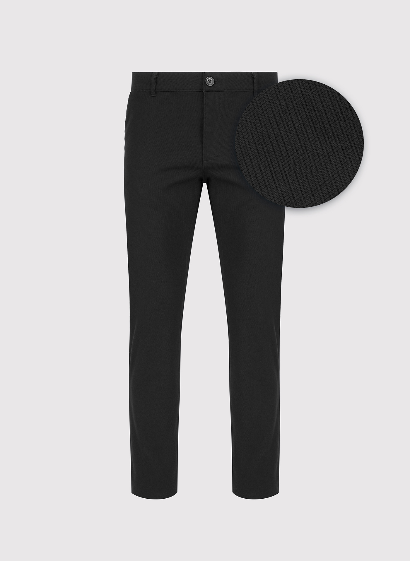 PAKO LORENTE - Czarne spodnie męskie - Pako Lorente