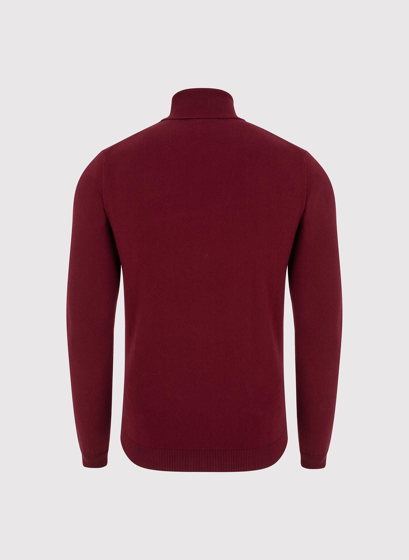 PAKO LORENTE - Bordowy gładki golf męski - Pako Lorente