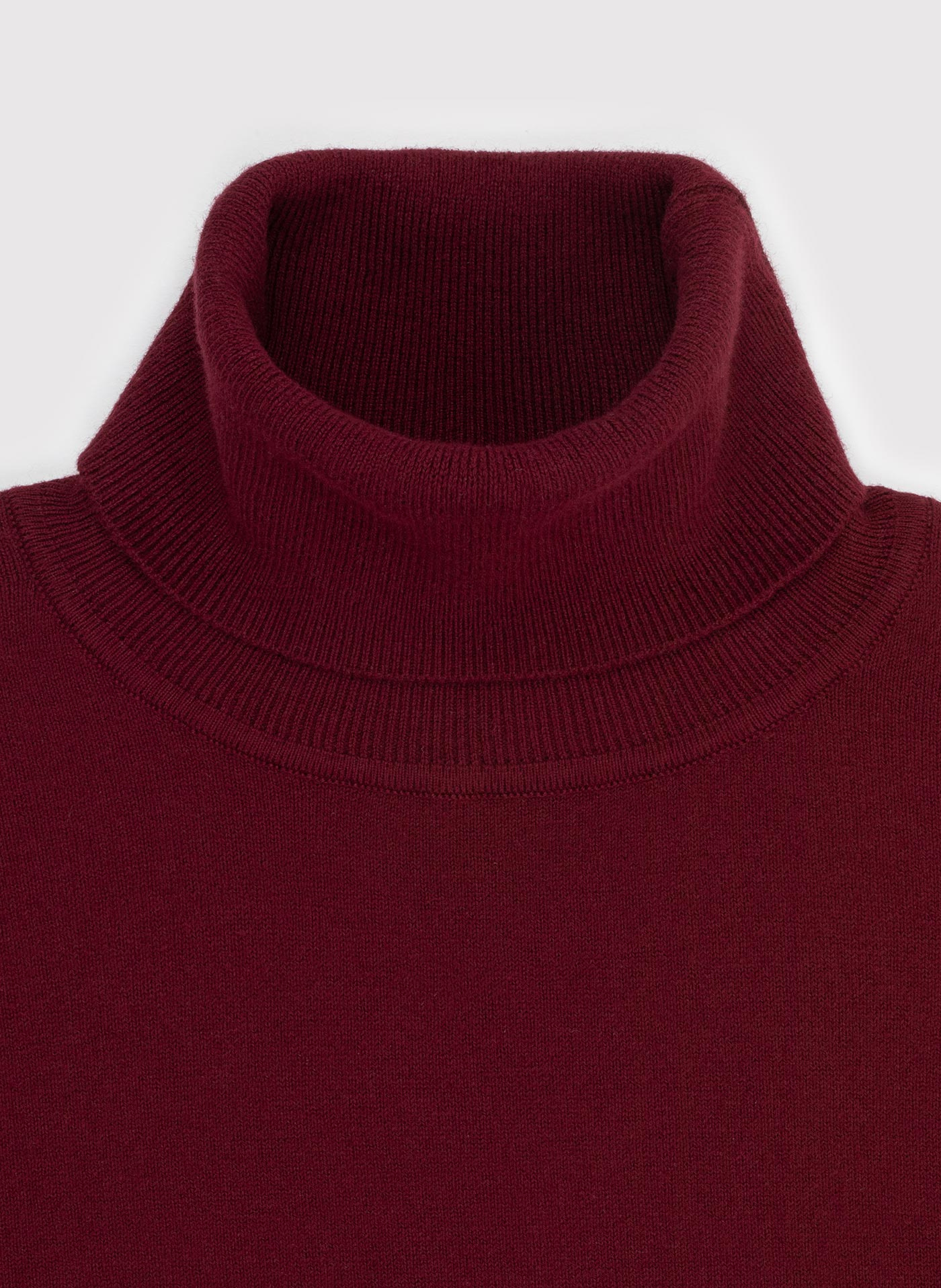 PAKO LORENTE - Bordowy gładki golf męski - Pako Lorente