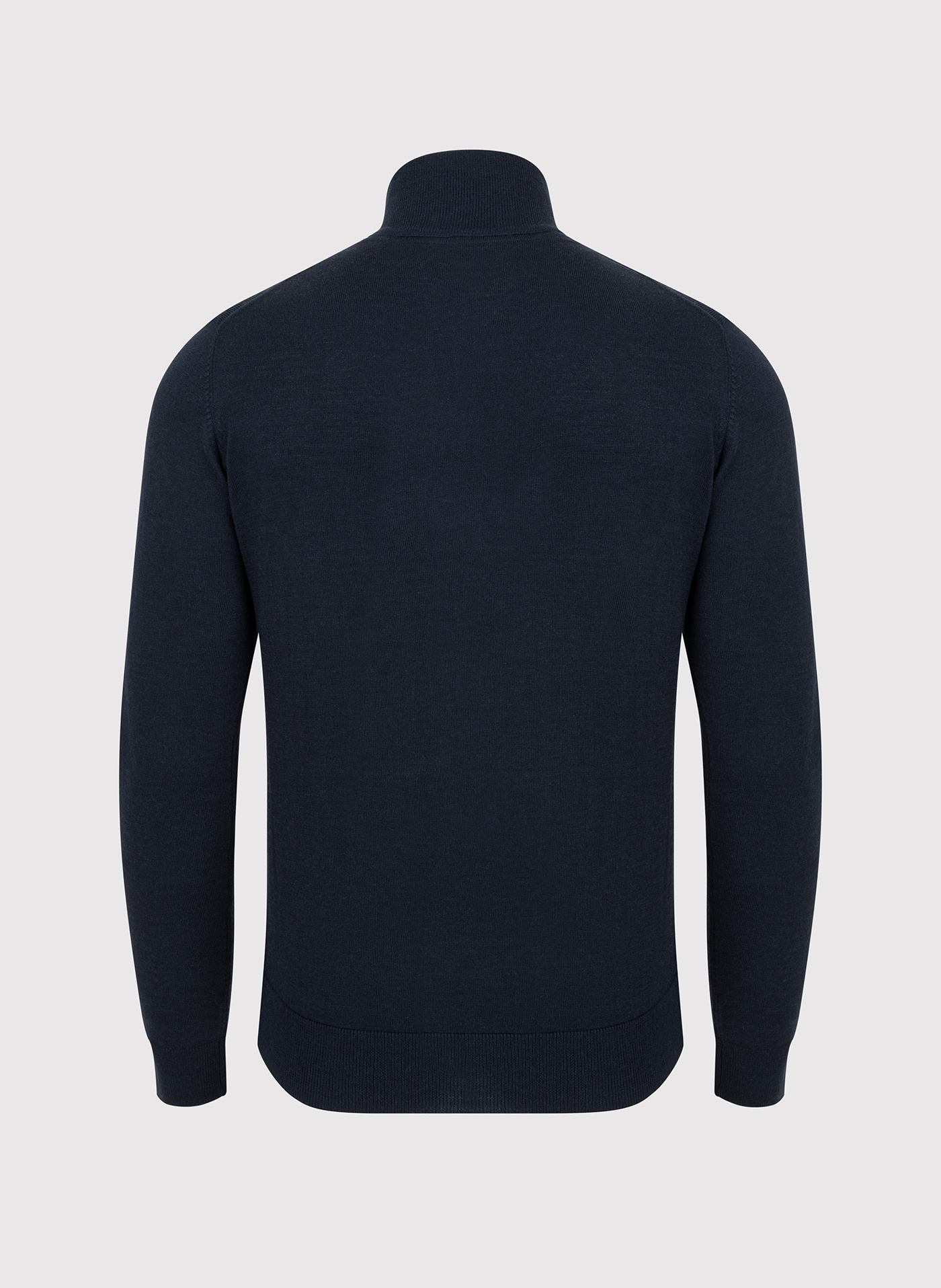 Męski rozpinany sweter w granatowym kolorze - Pako Lorente