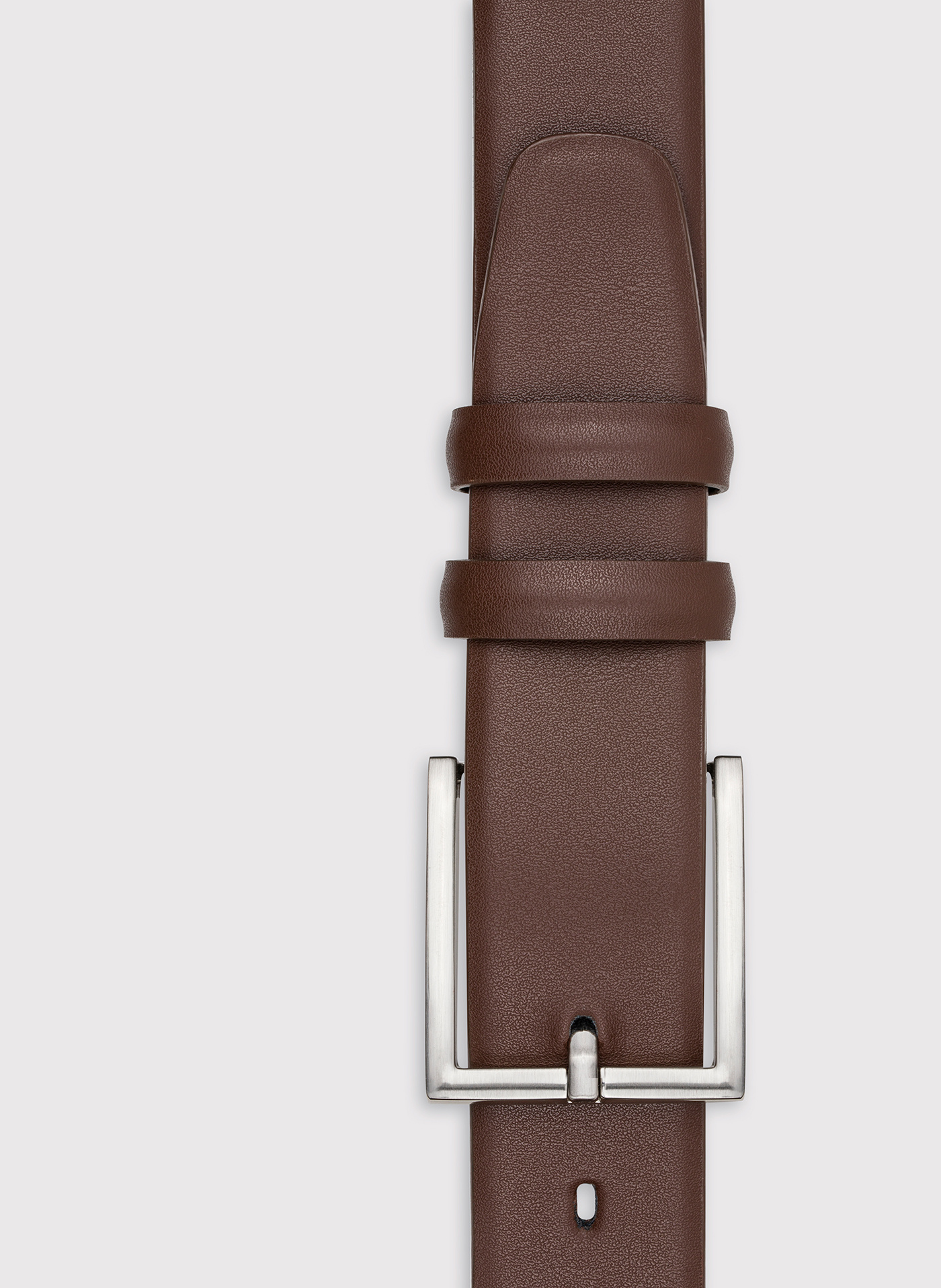 PAKO LORENTE - Kamelowy skórzany pasek męski - Pako Lorente