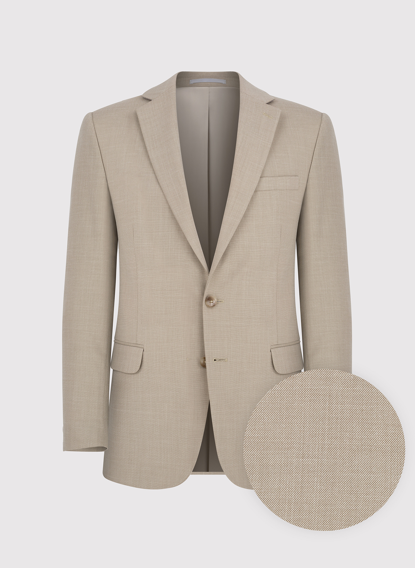 Beżowa marynarka garniturowa - Pako Lorente