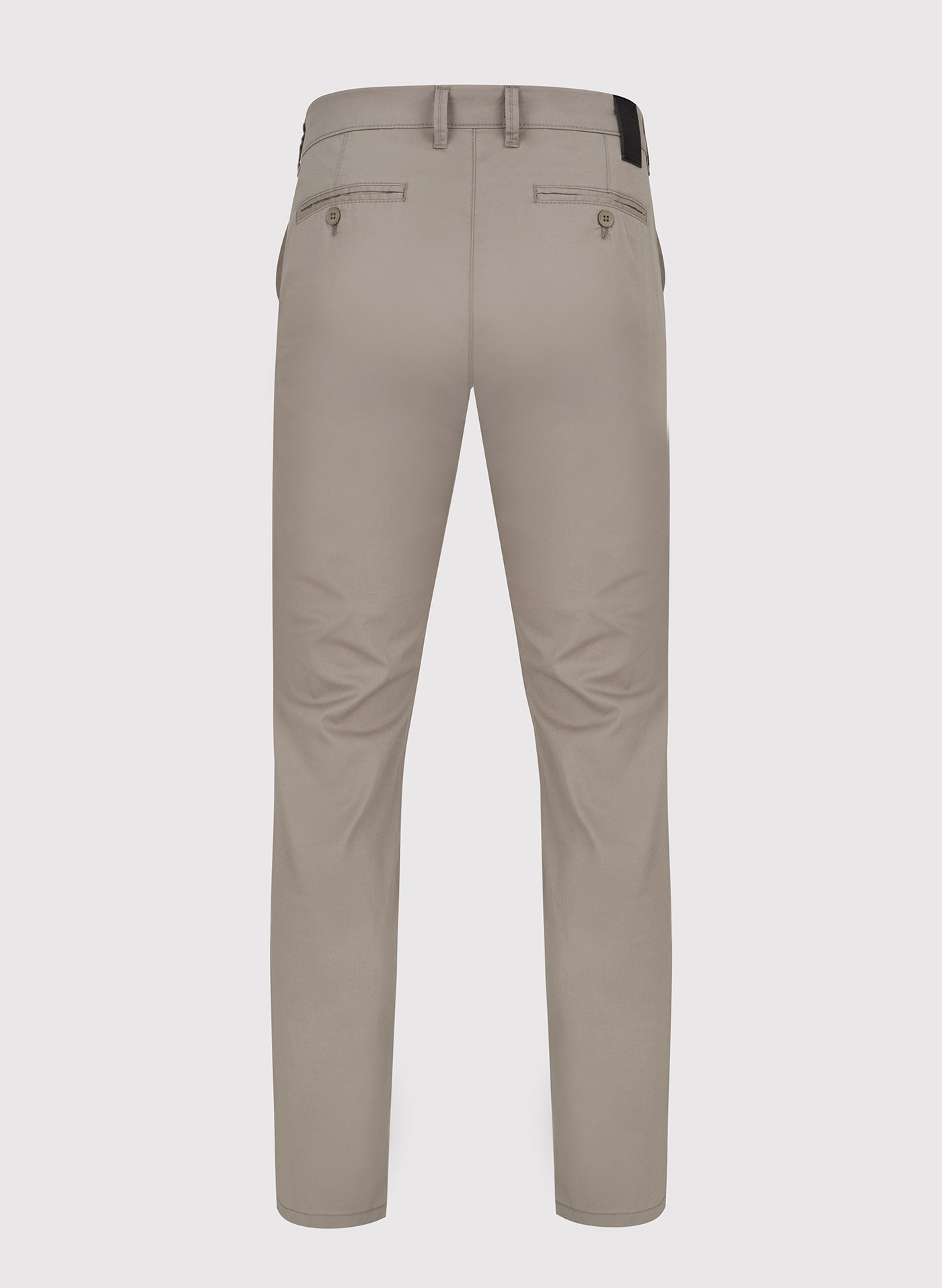 Męskie basicowe spodnie w kolorze khaki P23SB-WX-005-Z-0 - Pako Lorente