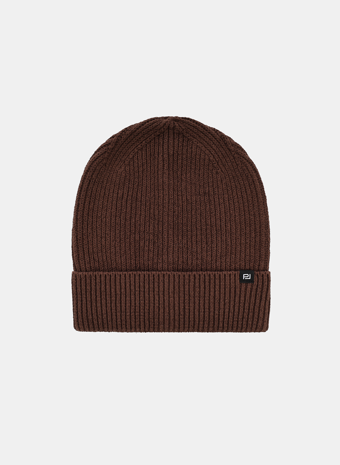 Brązowa bawełniana czapka męska - Pako Lorente