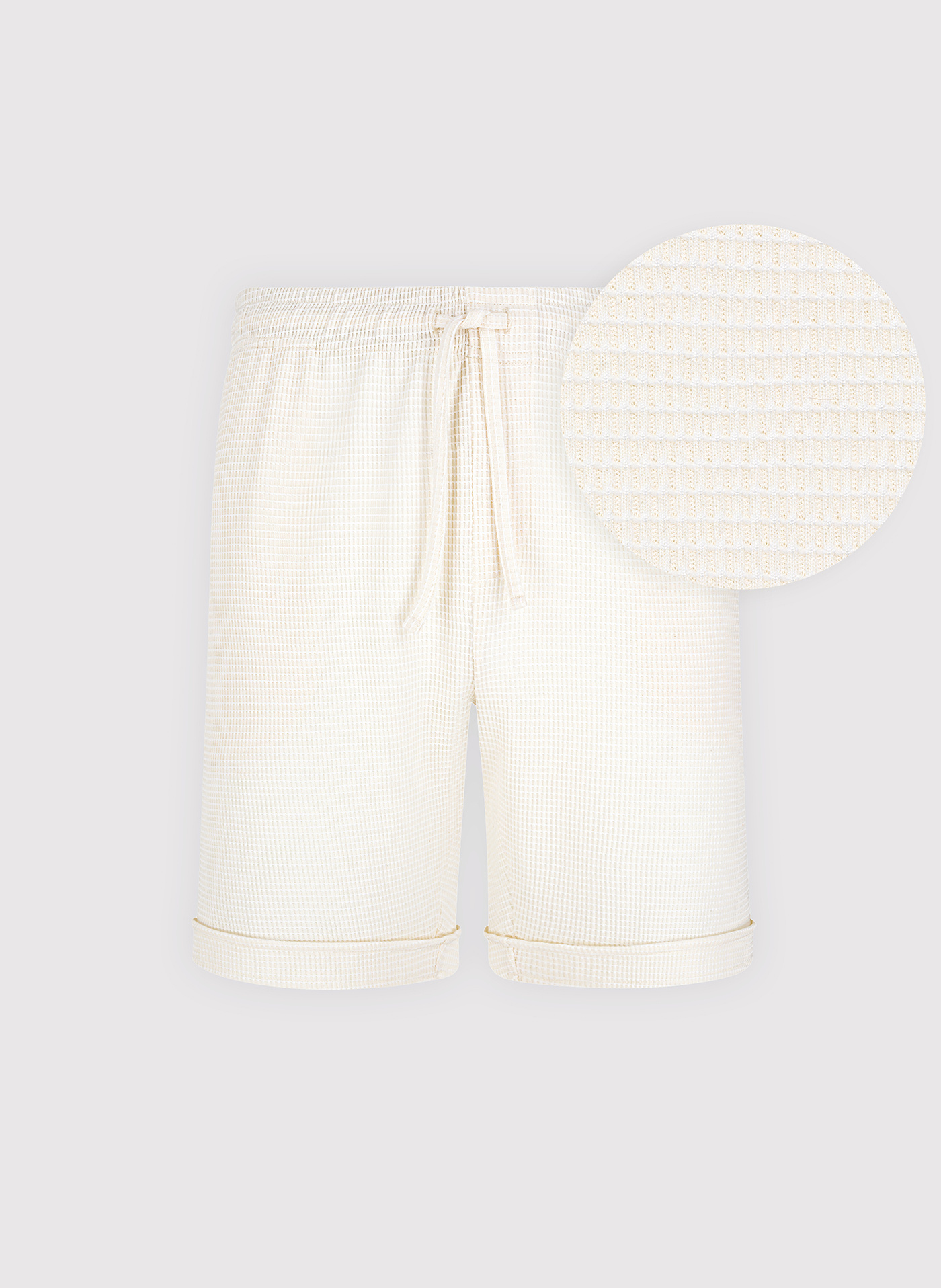 PAKO LORENTE - Dzianinowe szorty męskie - Pako Lorente