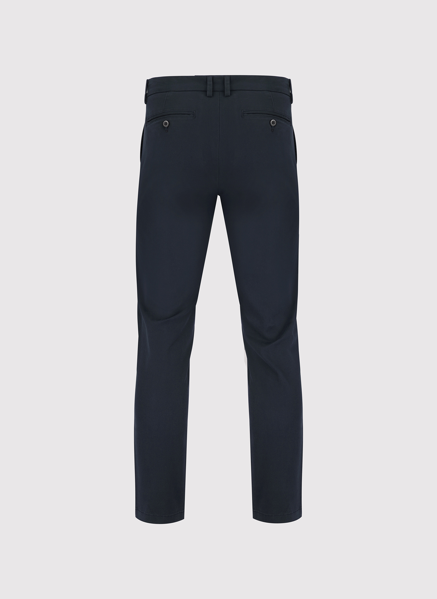 PAKO LORENTE - Granatowe spodnie chino z bawełną - Pako Lorente