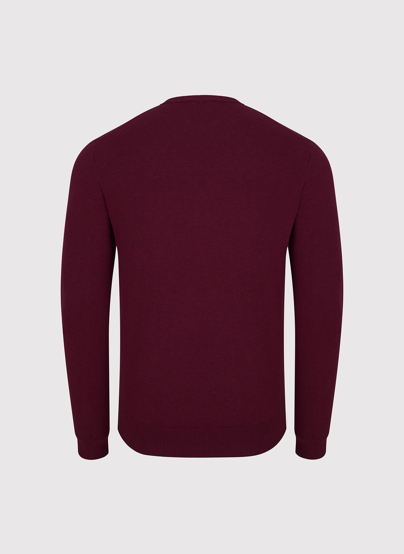 PAKO LORENTE - Bordowy sweter męski v-neck - Pako Lorente