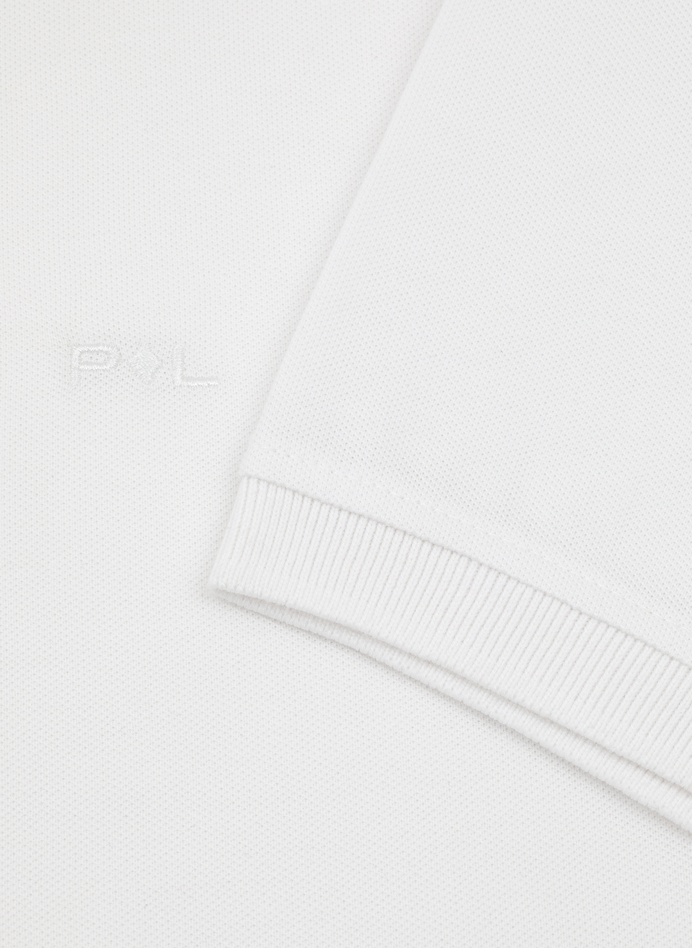 PAKO LORENTE - Biały gładki t-shirt polo - Pako Lorente
