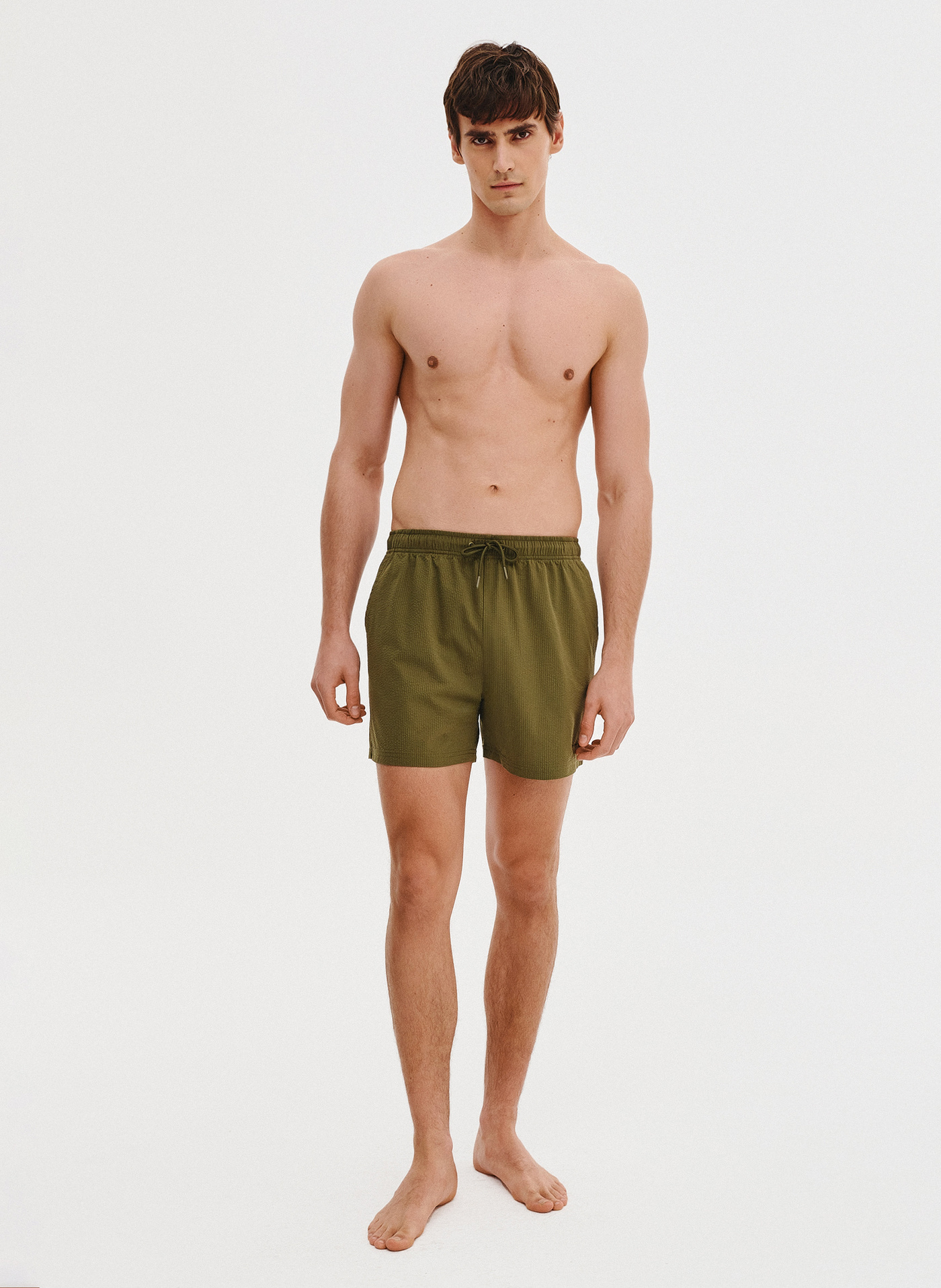 PAKO LORENTE - Zielone szorty kąpielowe męskie - Pako Lorente