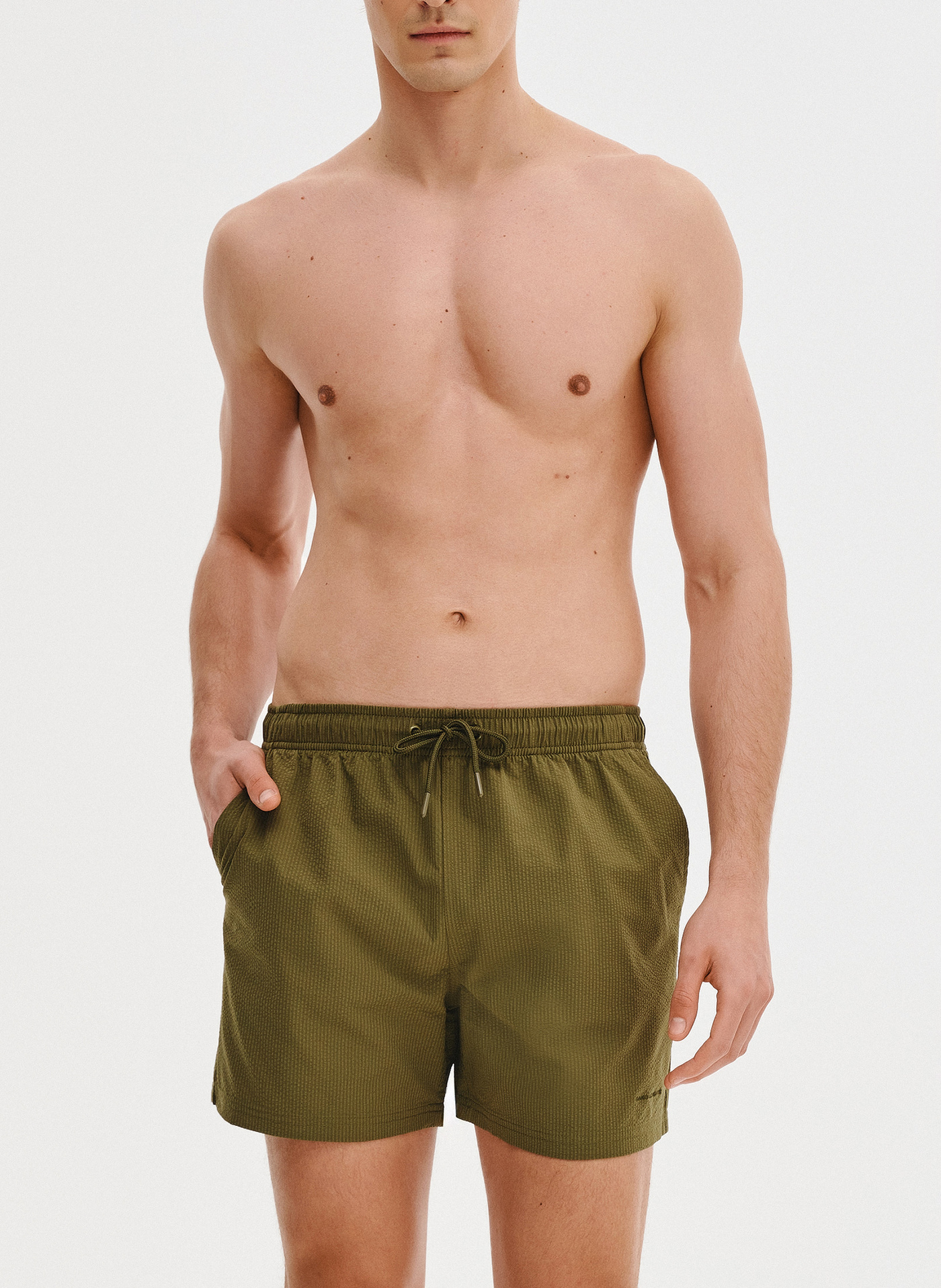 PAKO LORENTE - Zielone szorty kąpielowe męskie - Pako Lorente