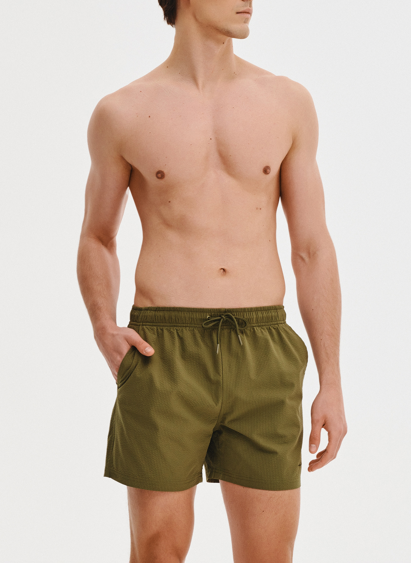 PAKO LORENTE - Zielone szorty kąpielowe męskie - Pako Lorente