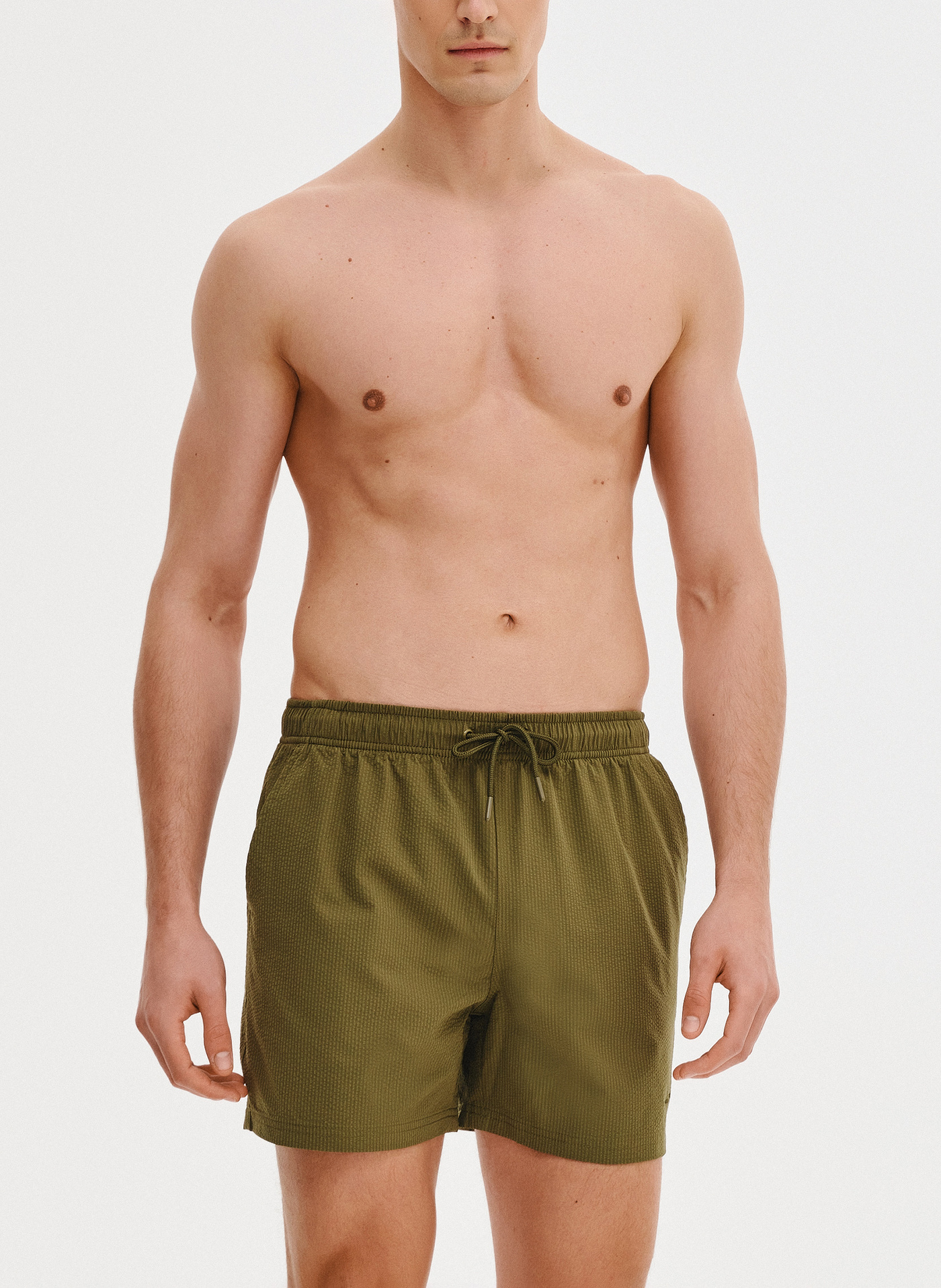 PAKO LORENTE - Zielone szorty kąpielowe męskie - Pako Lorente