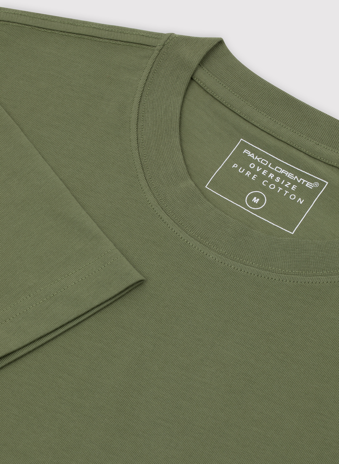 Zielony t-shirt oversize - Pako Lorente