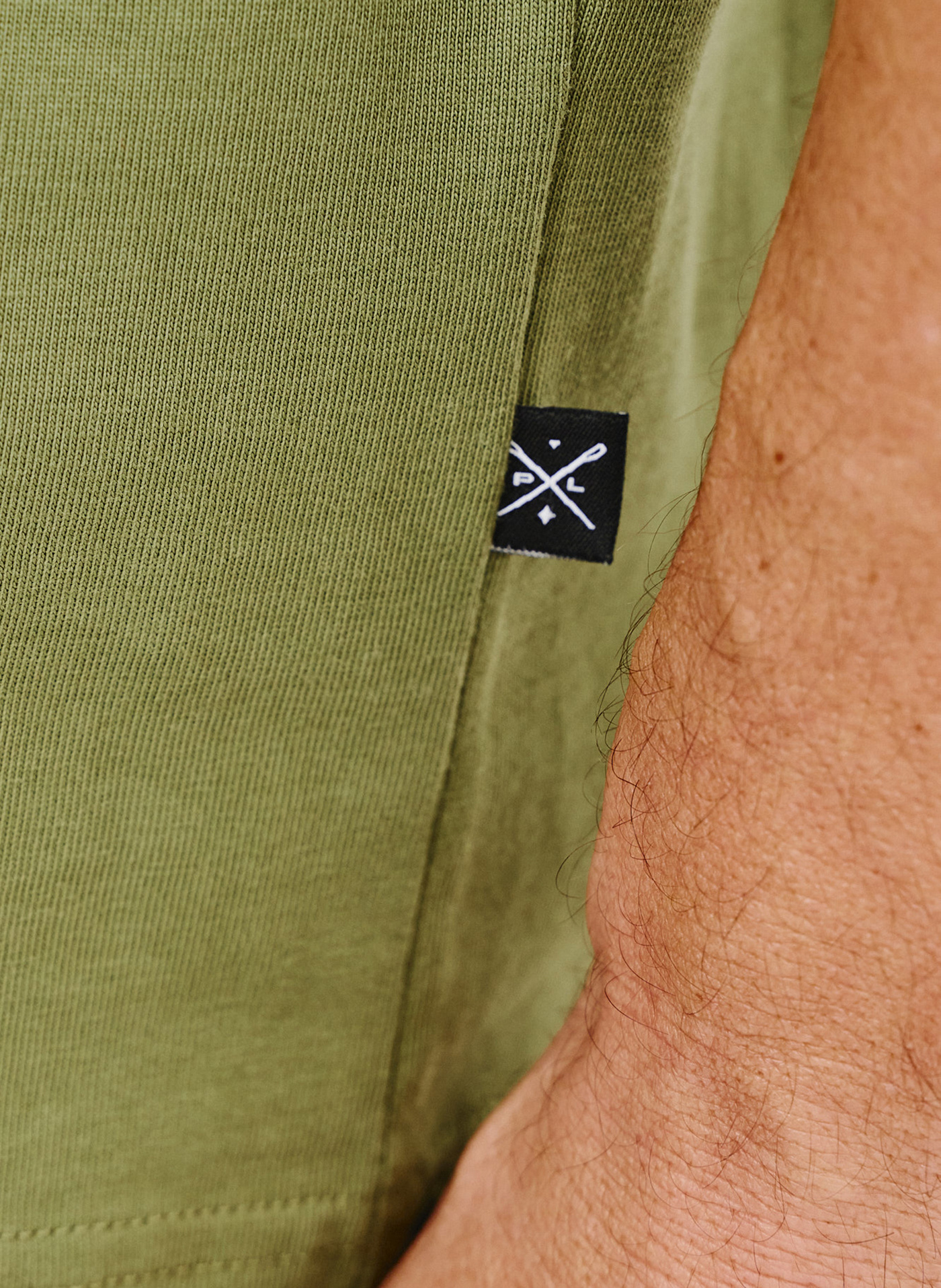 Zielony t-shirt oversize - Pako Lorente