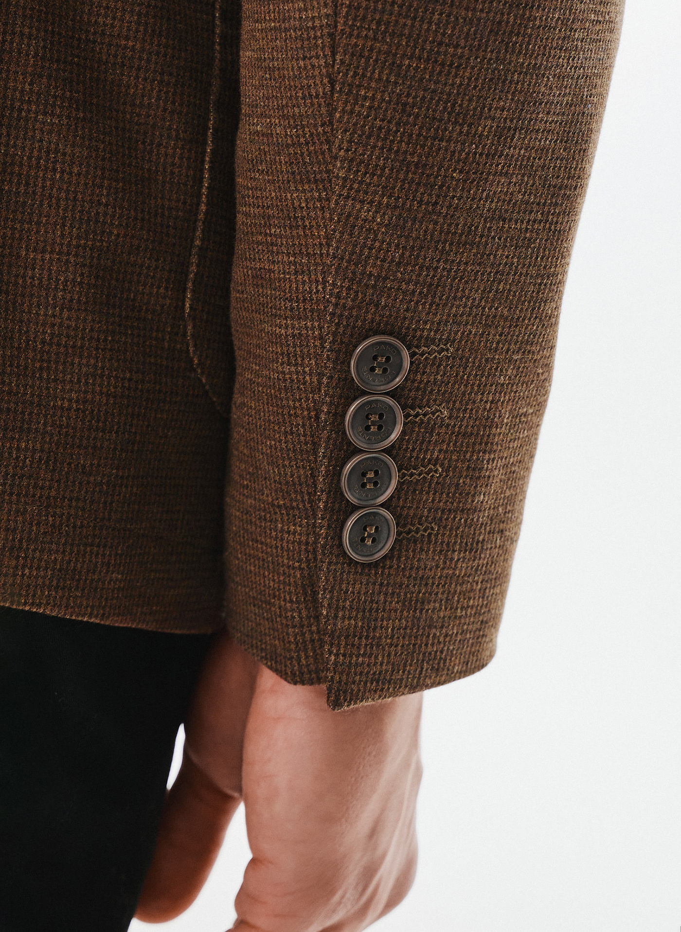 Brązowa marynarka męska - Pako Lorente