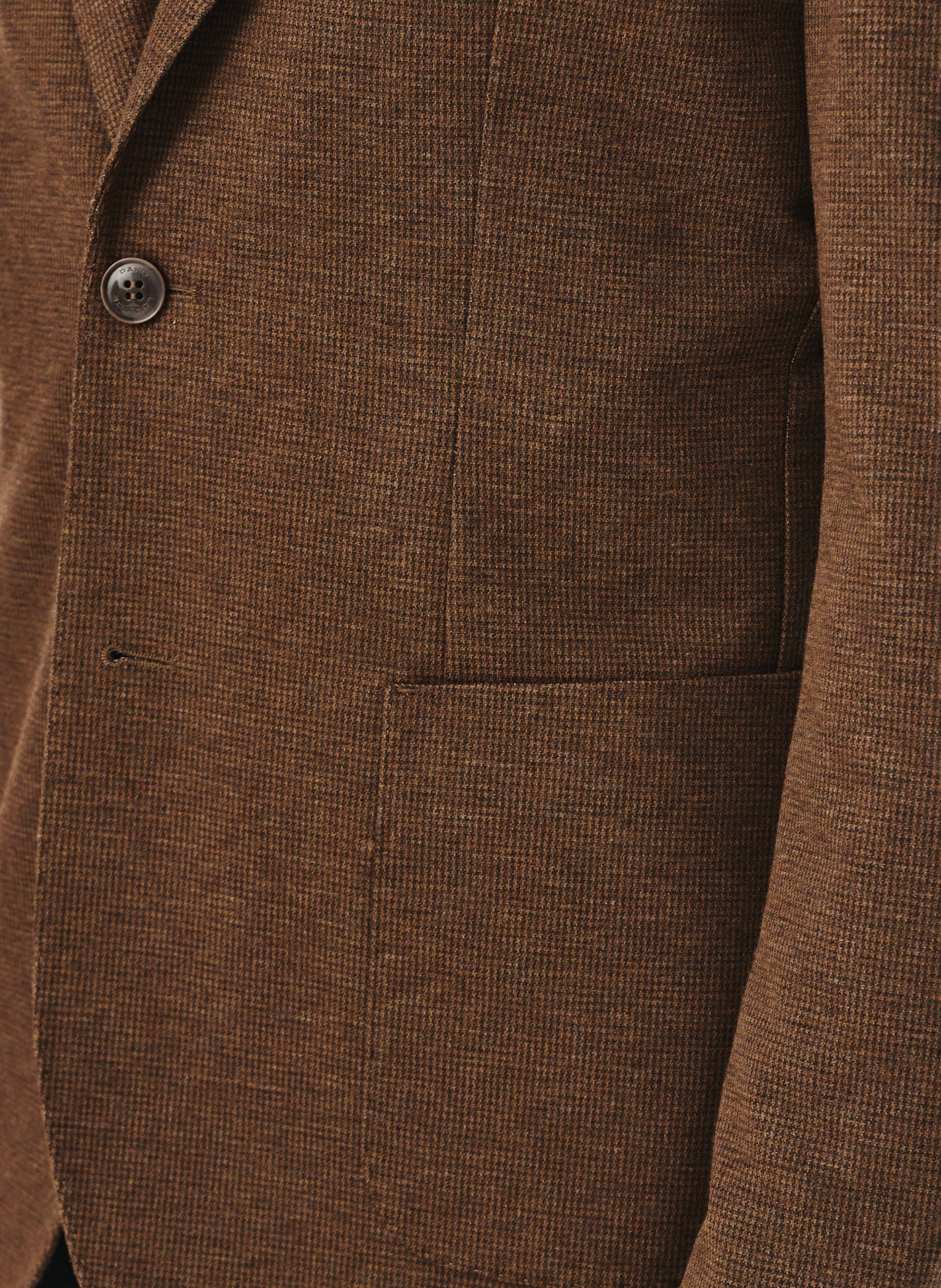 Brązowa marynarka męska - Pako Lorente