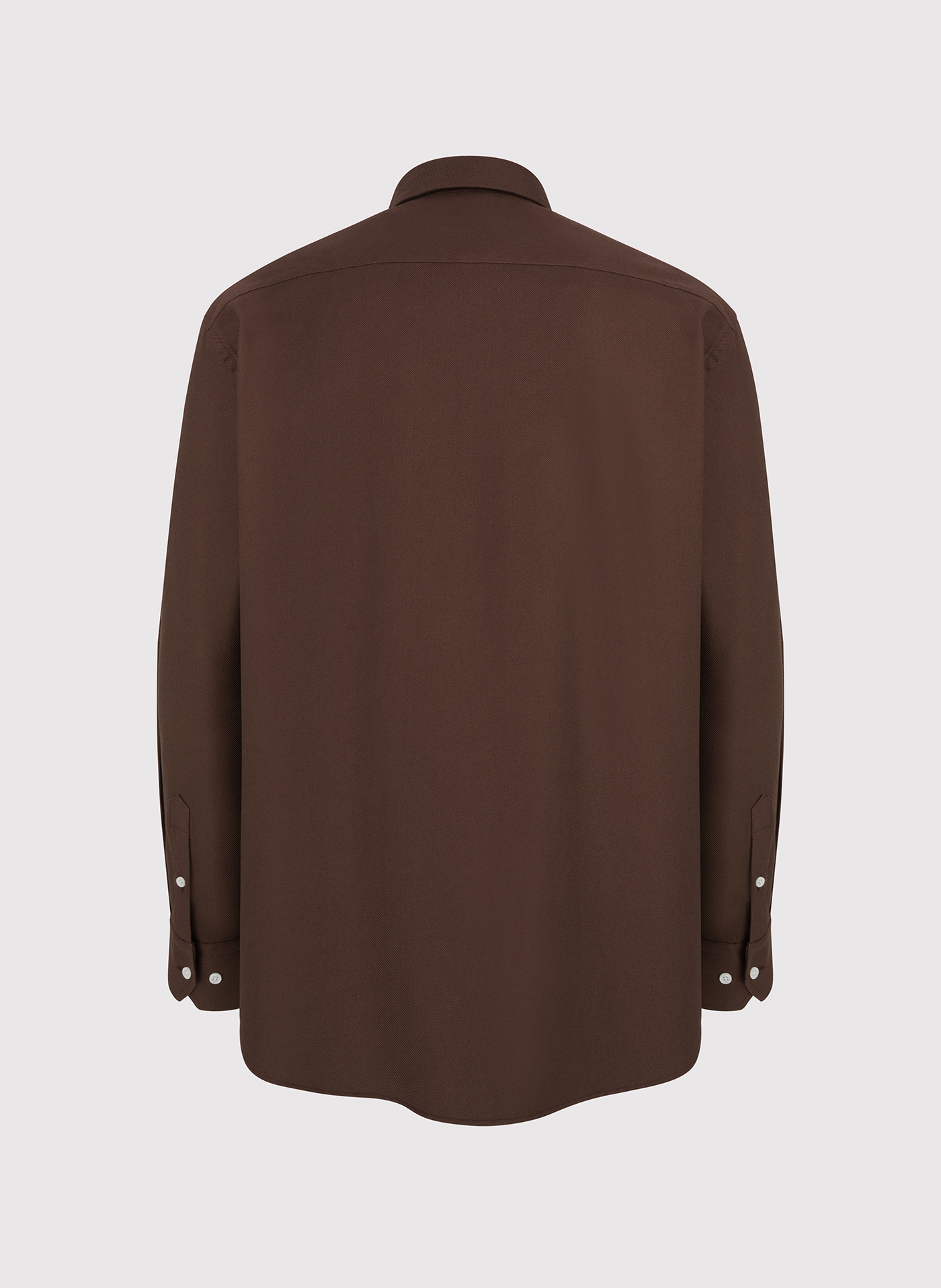 Brązowa bawełniana koszula męska - Pako Lorente