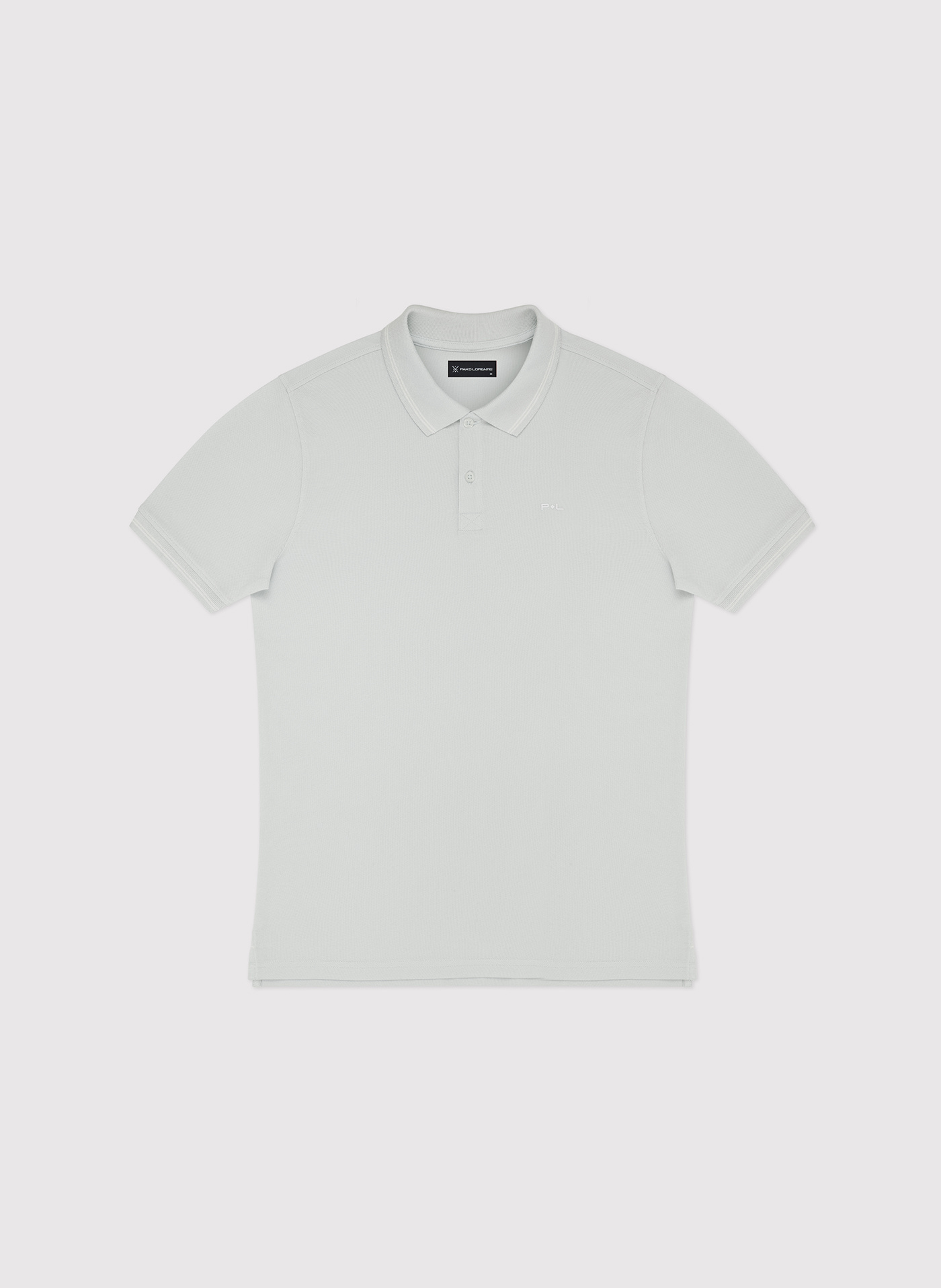 T-shirt polo w kolorze szarym - Pako Lorente