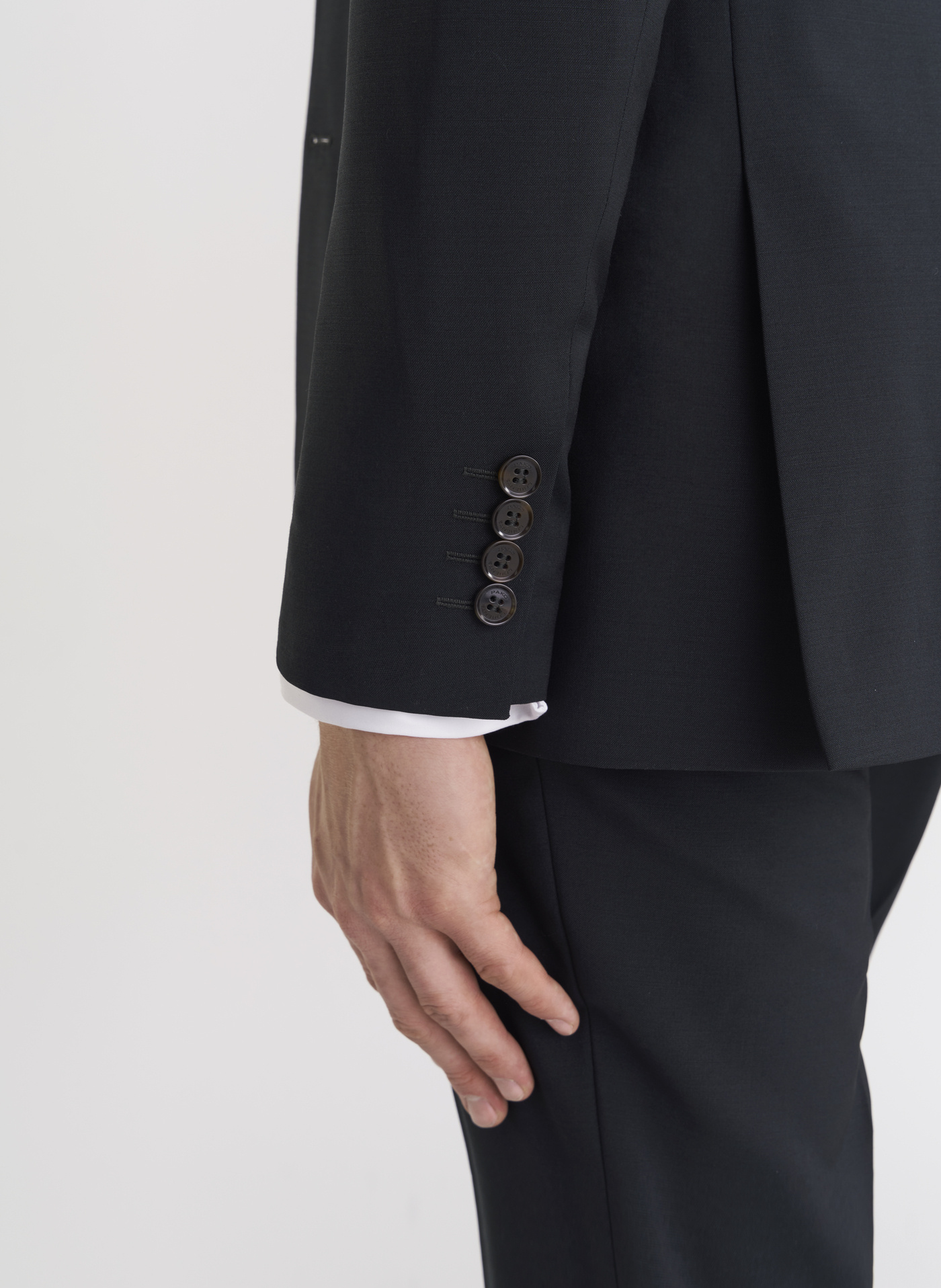 Wełniana zielona marynarka garniturowa - Pako Lorente