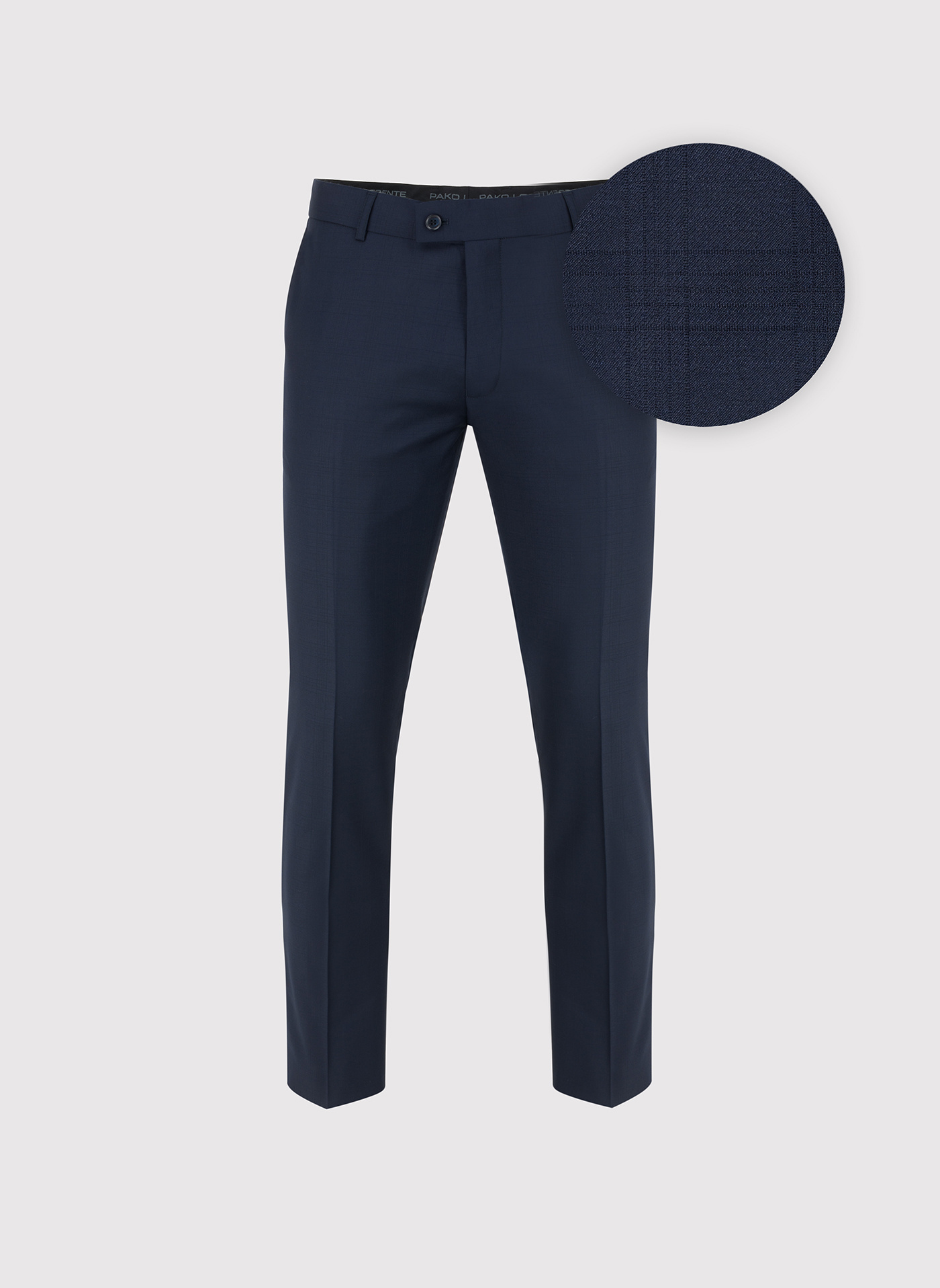 PAKO LORENTE - Spodnie garniturowe w subtelną kratę - Pako Lorente