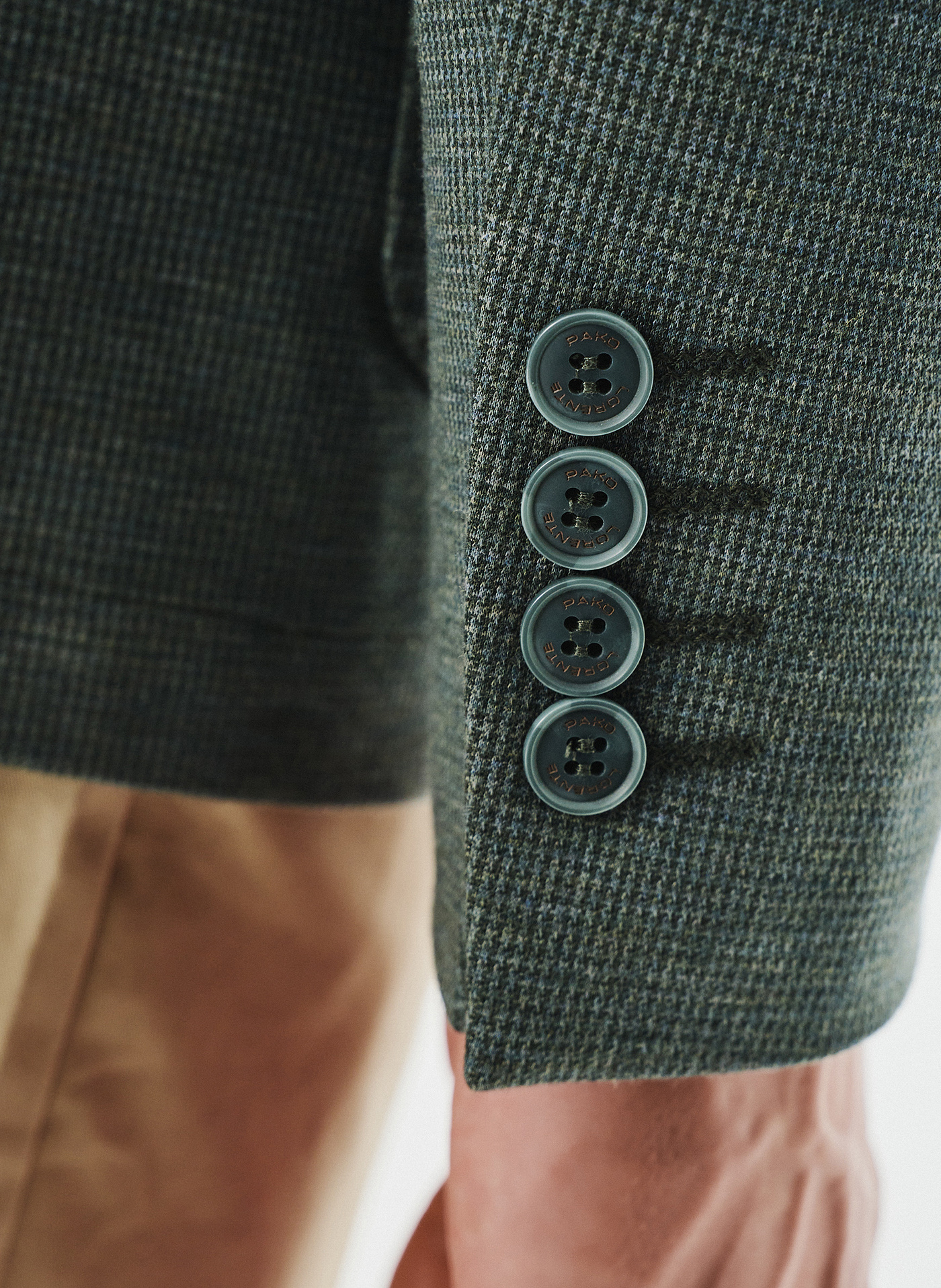 Zielona marynarka męska - Pako Lorente