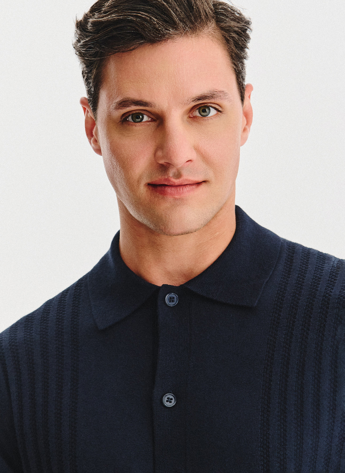 PAKO LORENTE - Bawełniany kardigan w kolorze granatowym - Pako Lorente