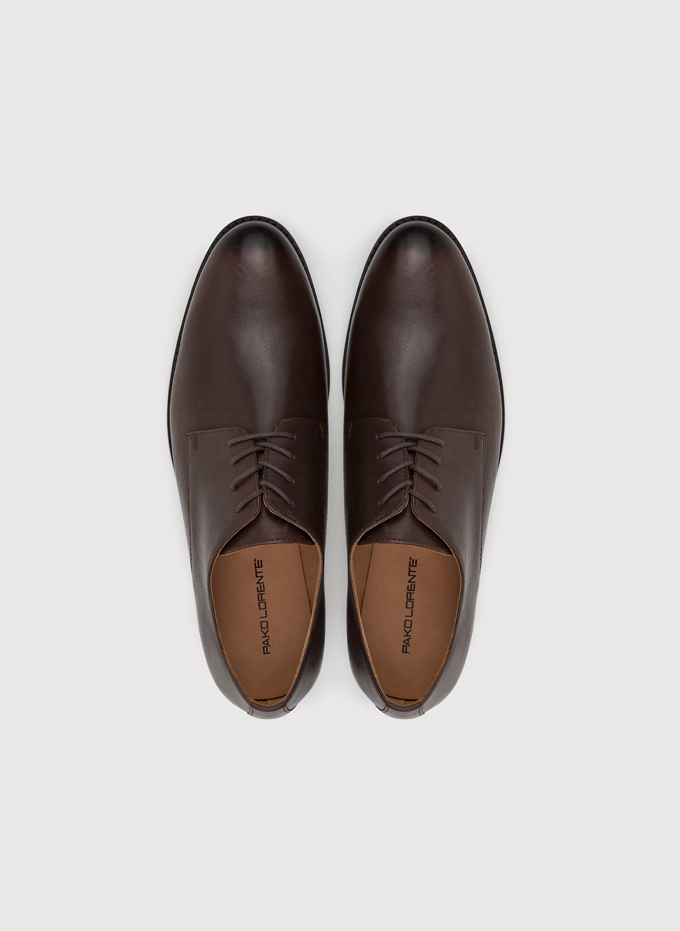 PAKO LORENTE - Brązowe eleganckie buty męskie - Pako Lorente