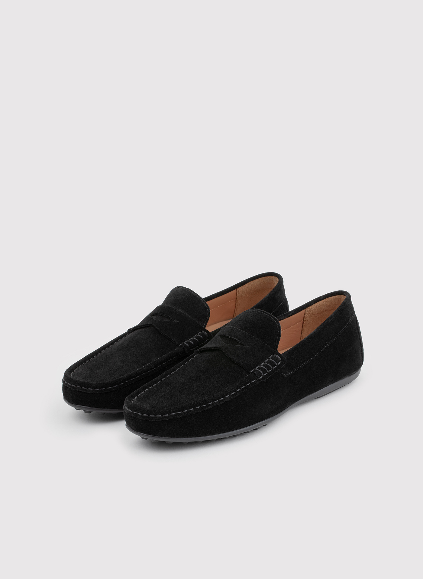 PAKO LORENTE - Czarne mokasyny męskie - Pako Lorente