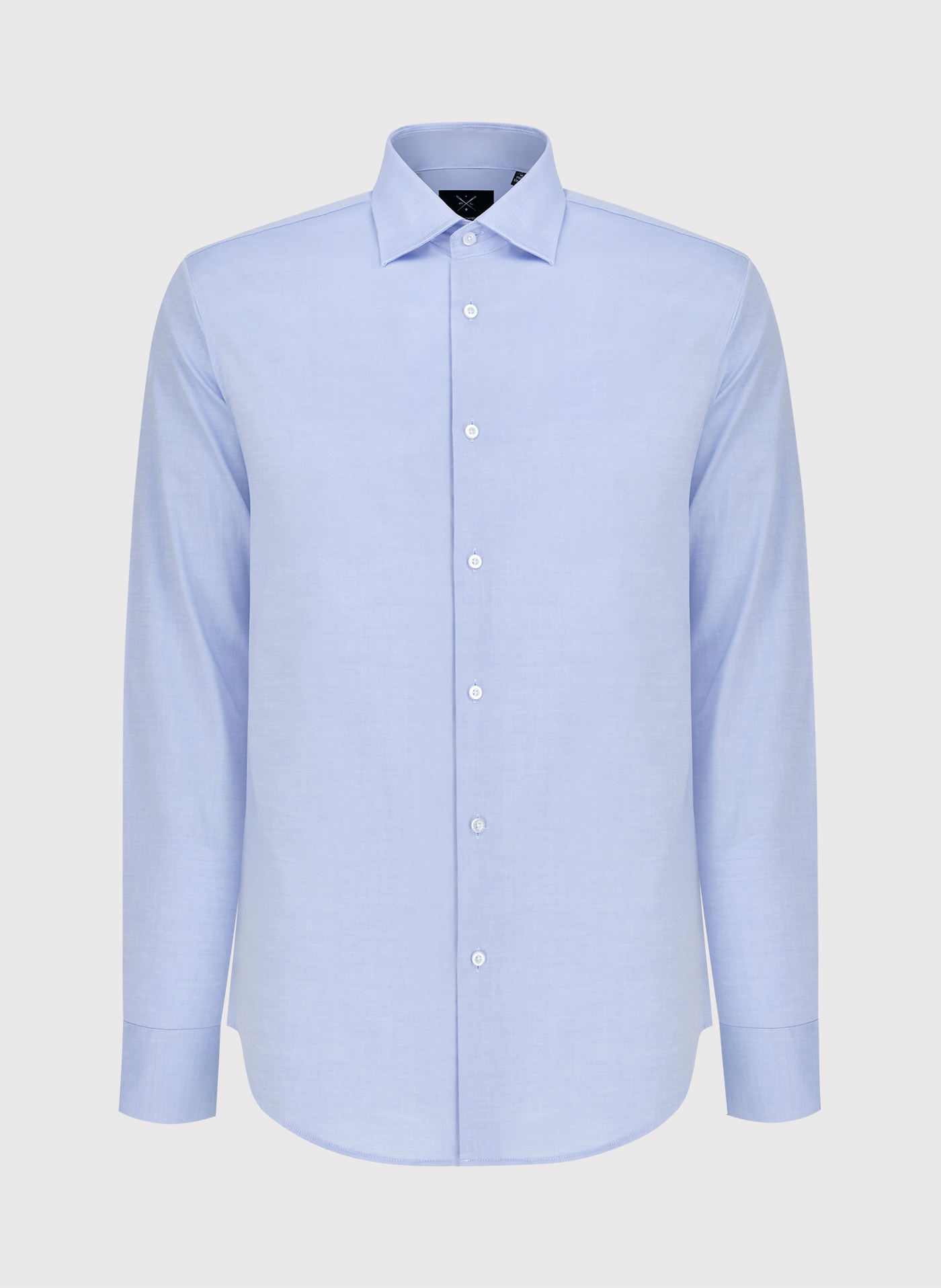 Niebieska koszula męska z długim rękawem - Pako Lorente