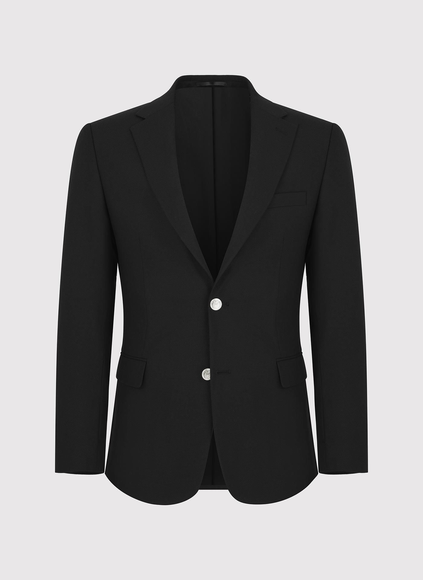 Czarna casualowa marynarka męska - Pako Lorente