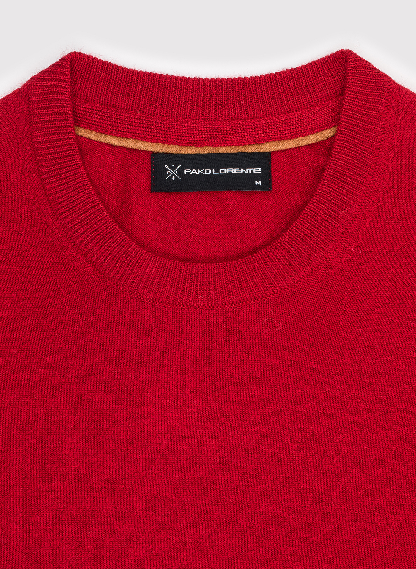 Czerwony męski sweter - Pako Lorente