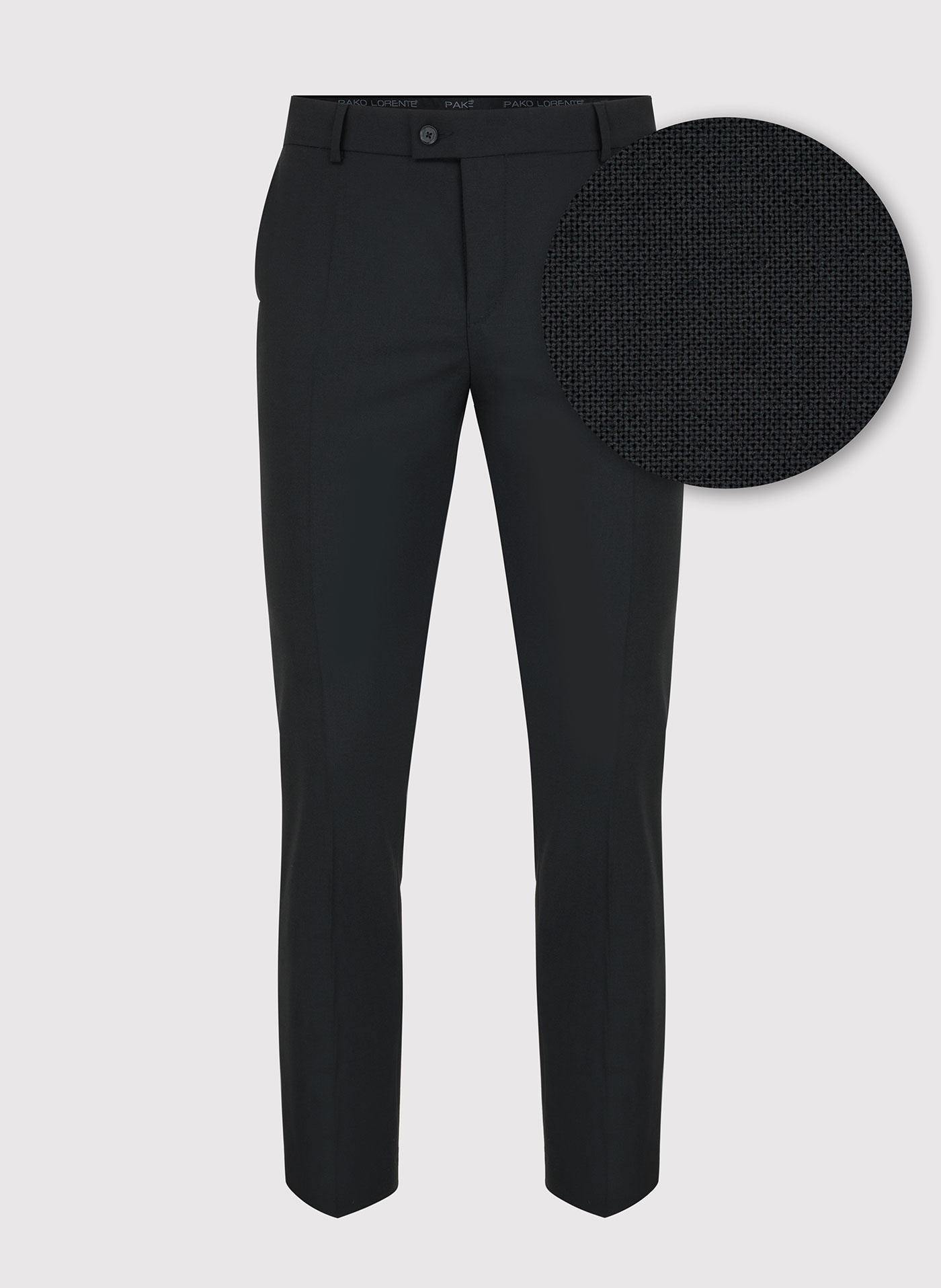 Spodnie garniturowe w kolorze czarnym - Pako Lorente