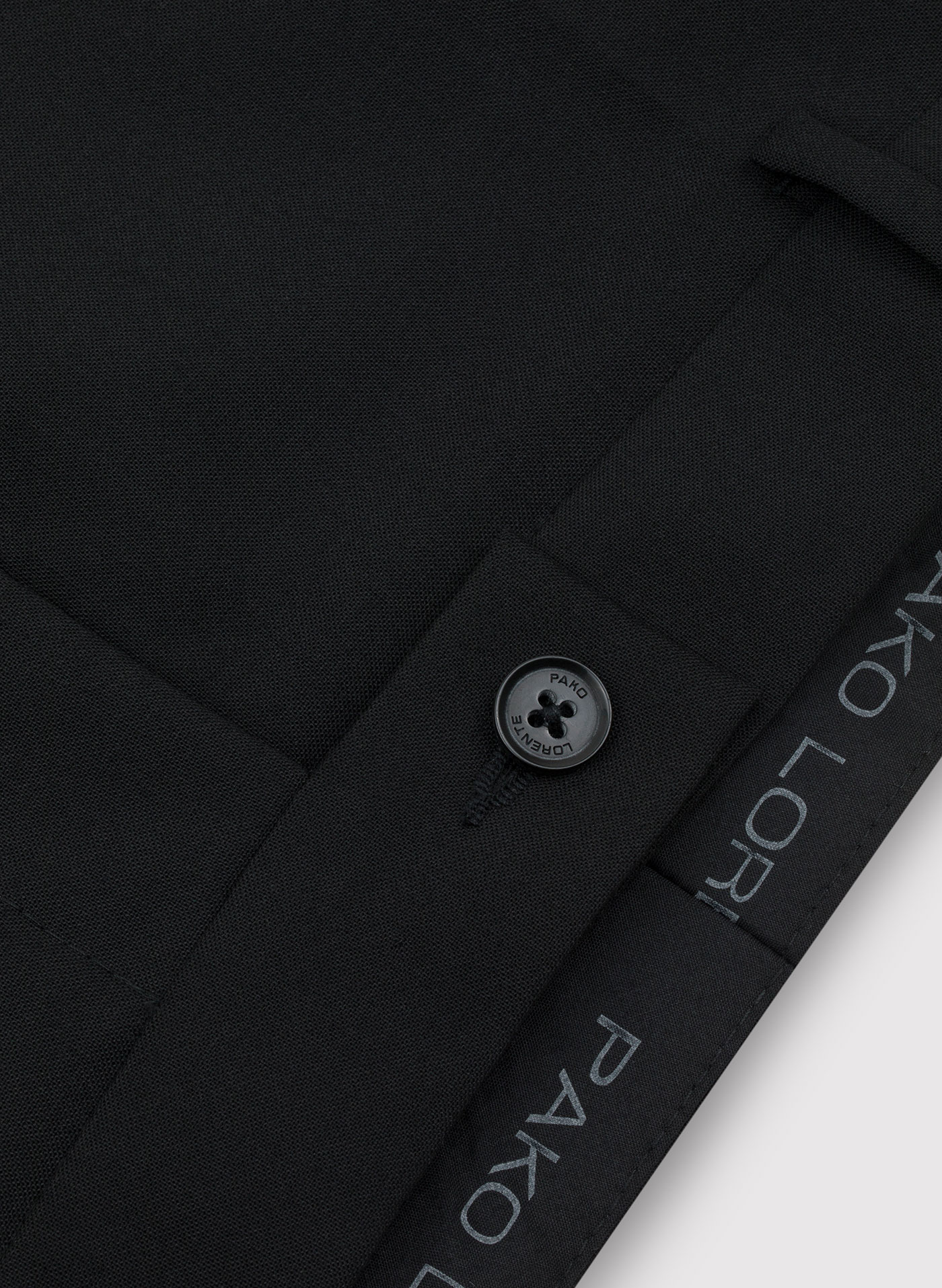 Spodnie garniturowe w kolorze czarnym - Pako Lorente