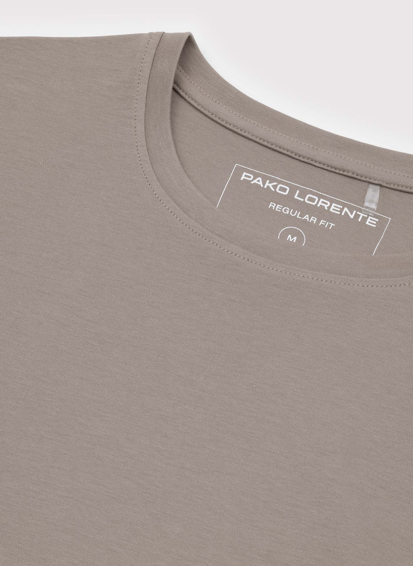 Brązowy t-shirt męski - Pako Lorente