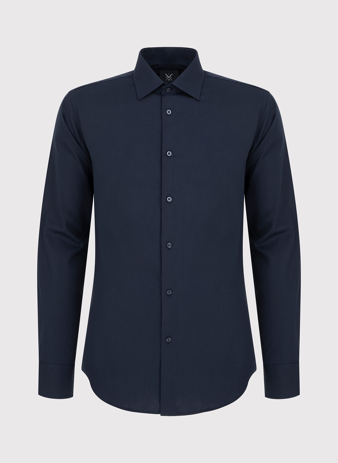 Granatowa koszula męska - Pako Lorente