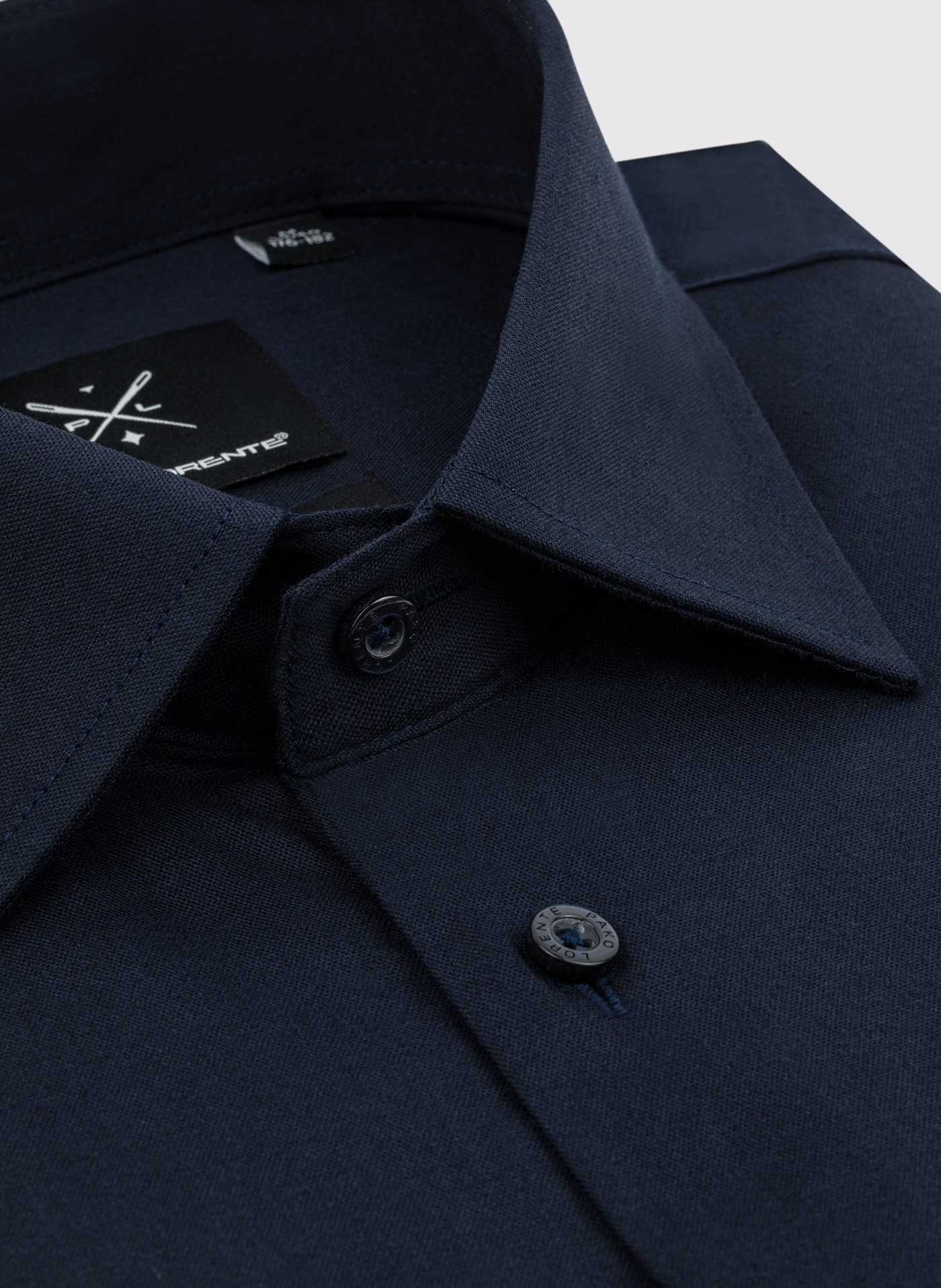 Granatowa koszula męska - Pako Lorente