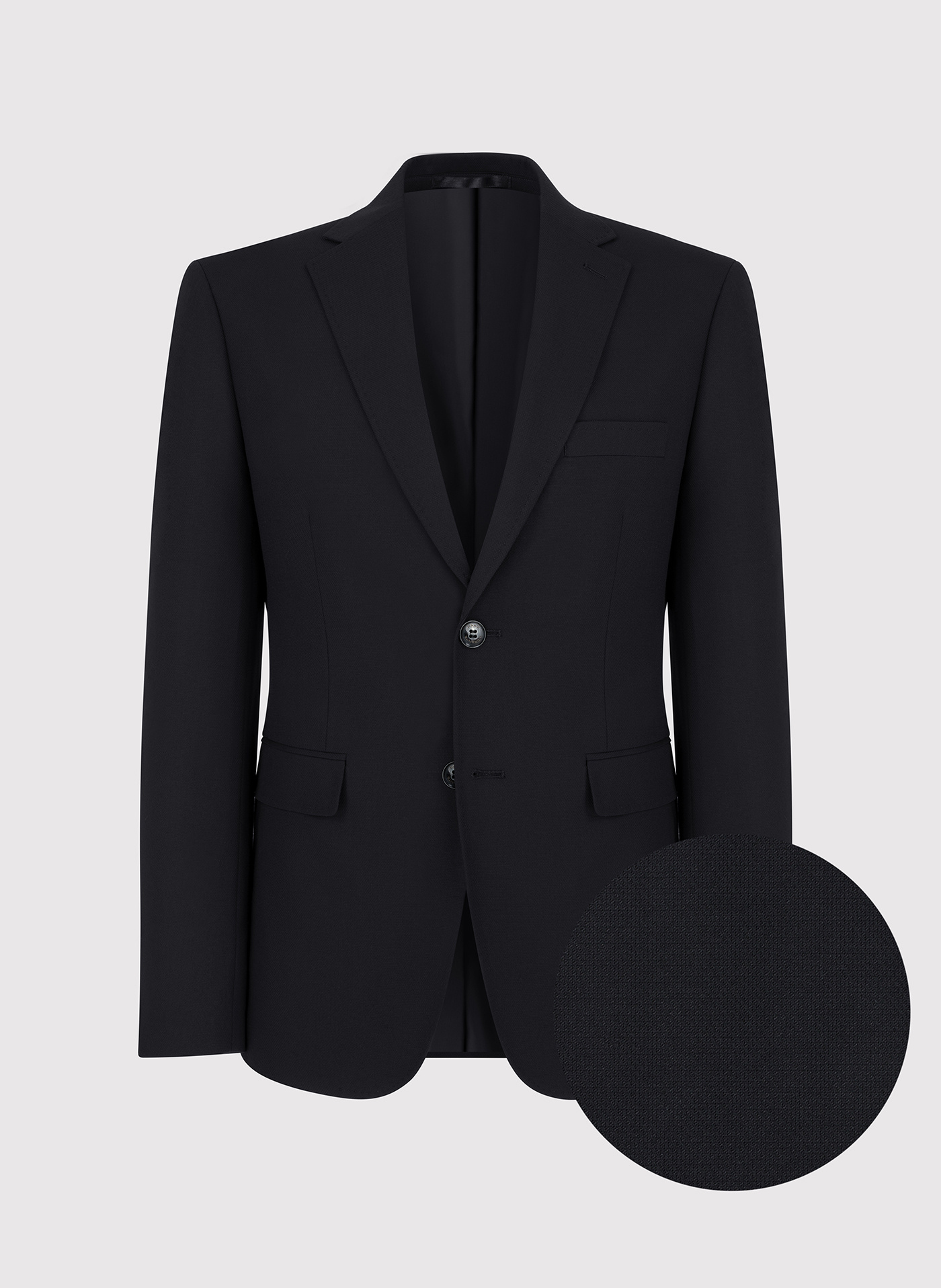 Klasyczna marynarka męska w kolorze czarnym - Pako Lorente