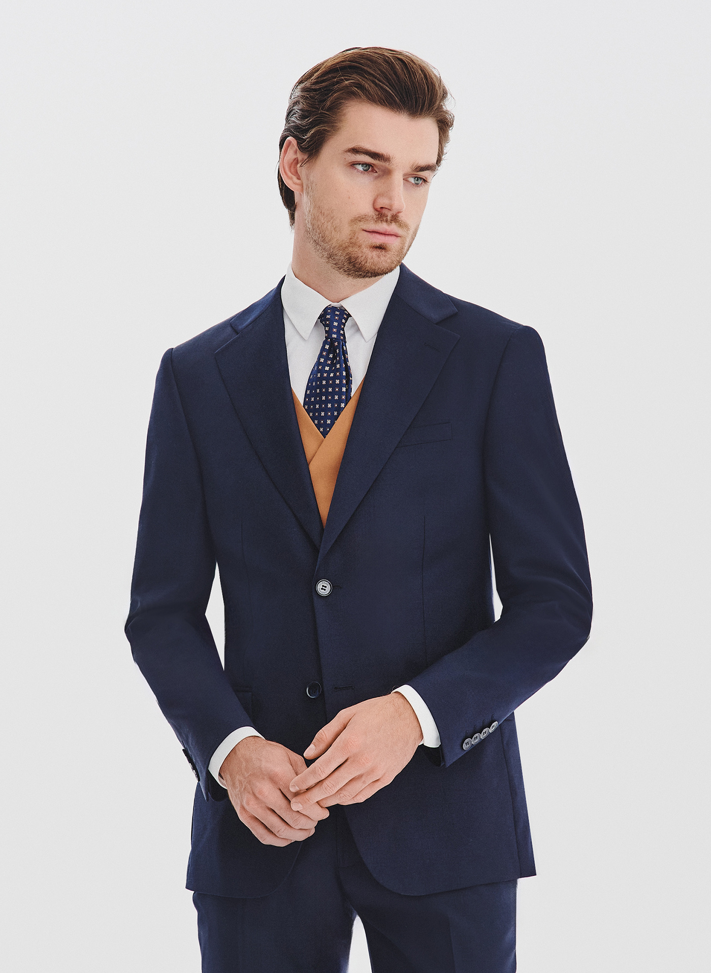 PAKO LORENTE - Marynarka garniturowa w subtelną kratę - Pako Lorente