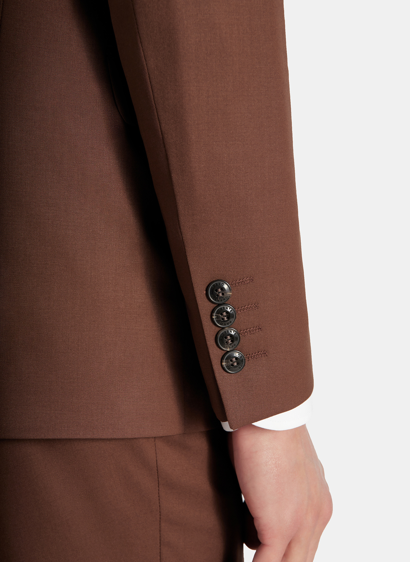 Marynarka garniturowa w kolorze brązowym - Pako Lorente