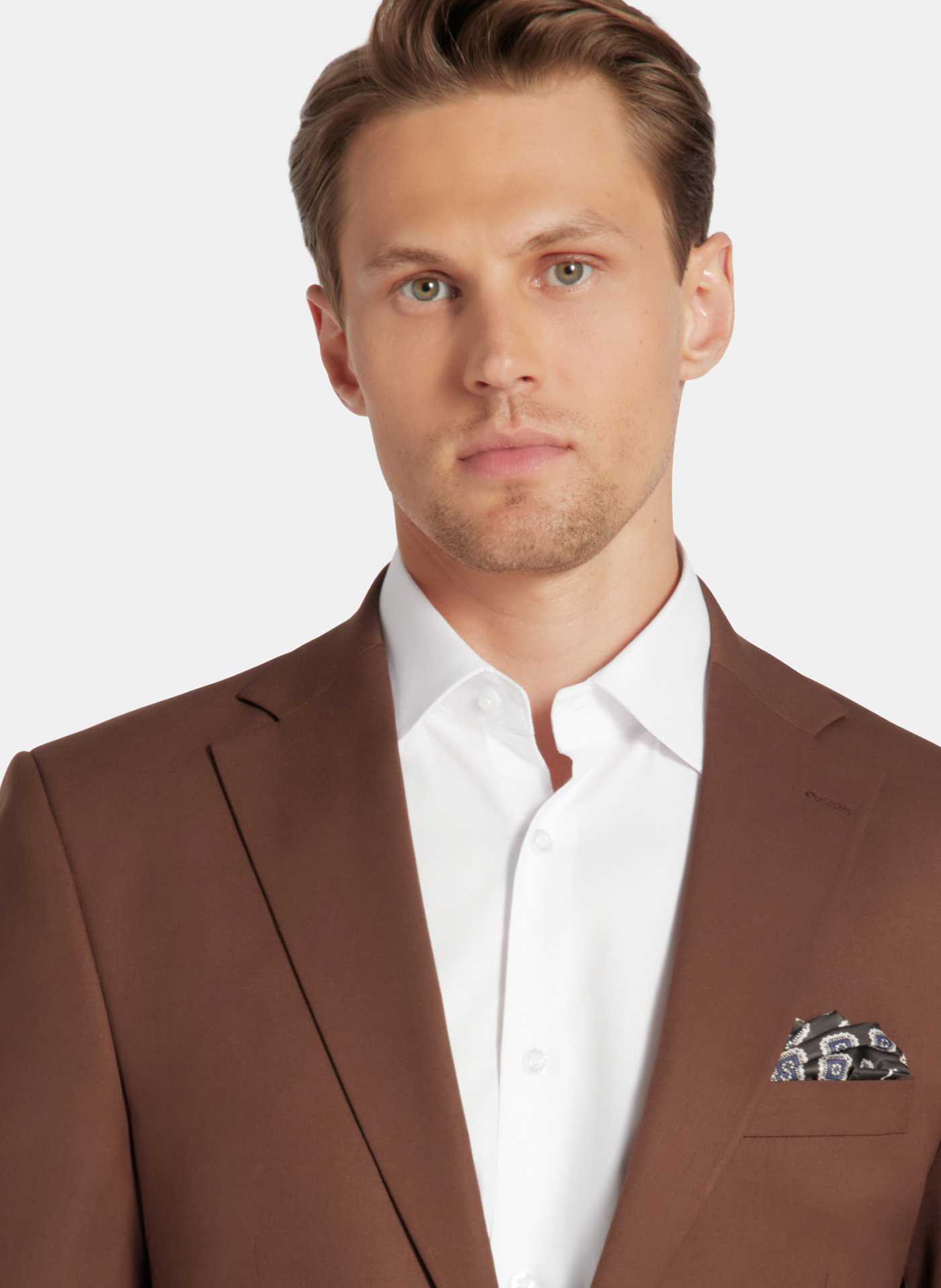 Marynarka garniturowa w kolorze brązowym - Pako Lorente