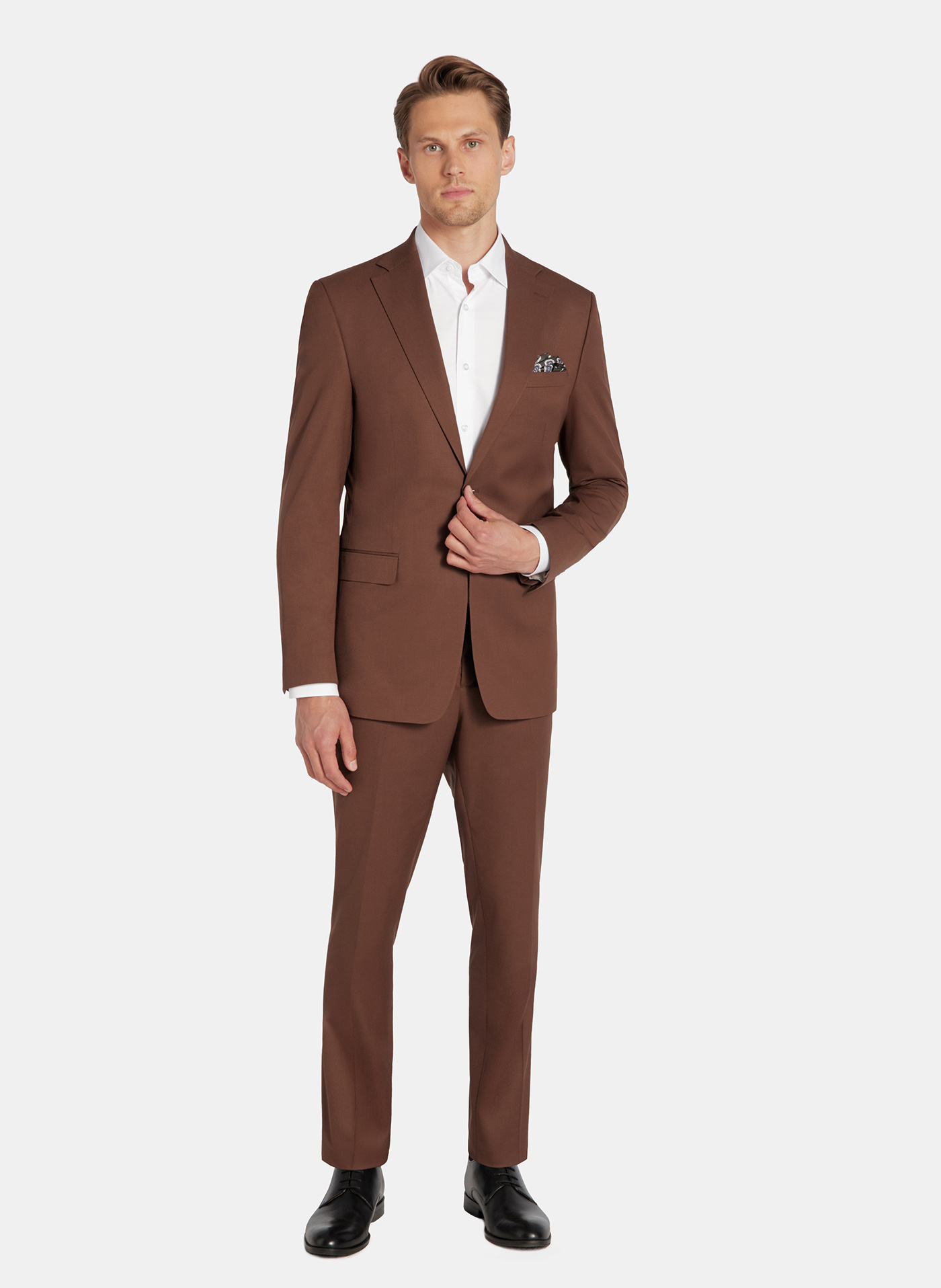 Marynarka garniturowa w kolorze brązowym - Pako Lorente