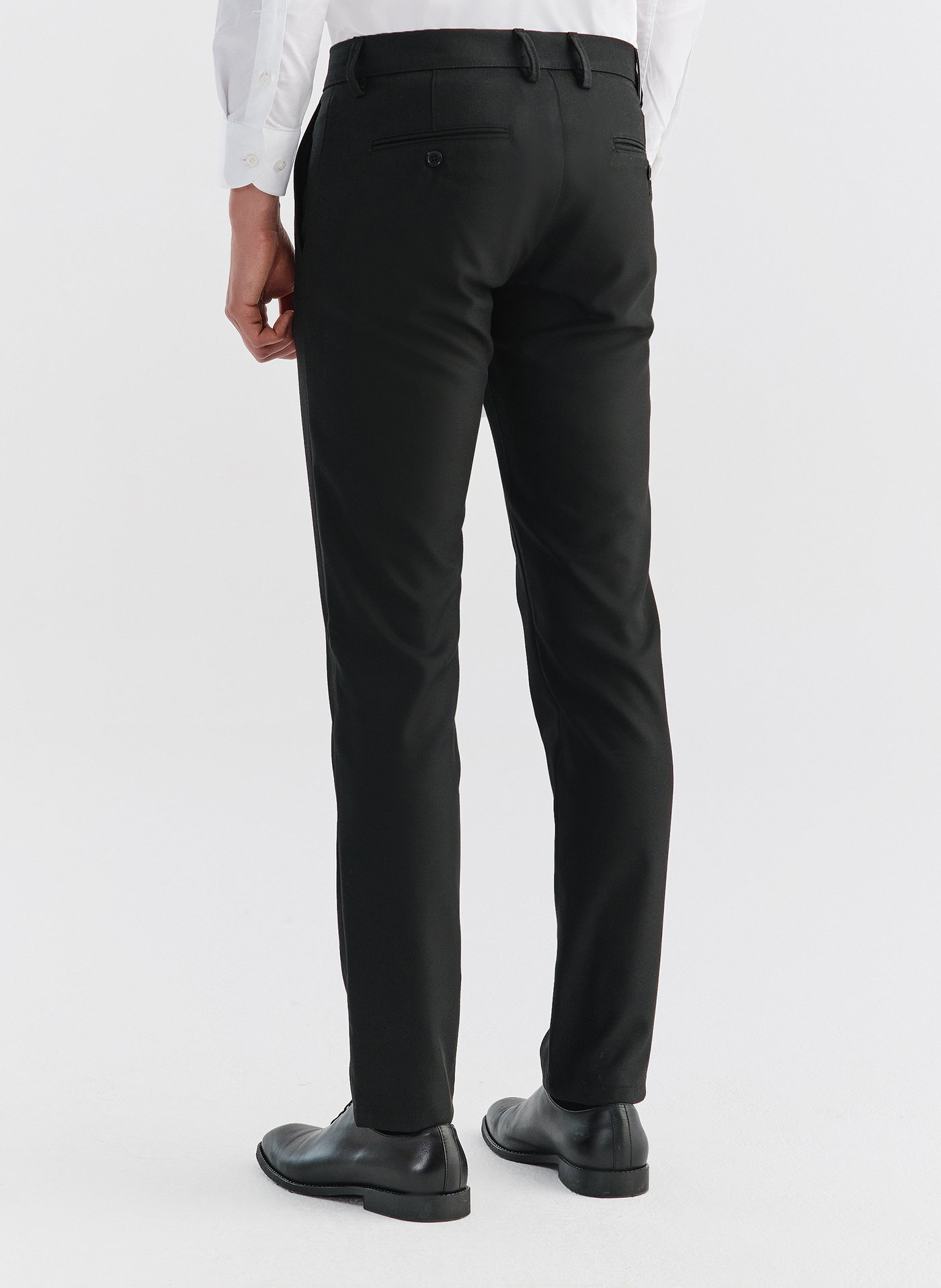 Spodnie męskie czarne P22WF-WX-003-C-0 - Pako Lorente