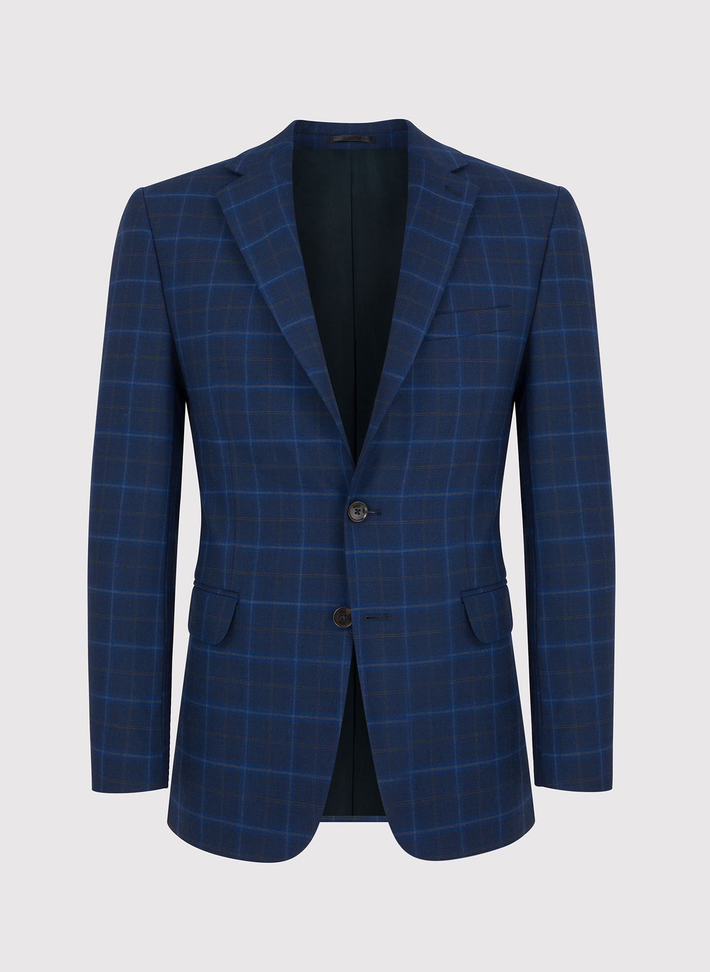 Kraciasta marynarka garniturowa z wełną - Pako Lorente